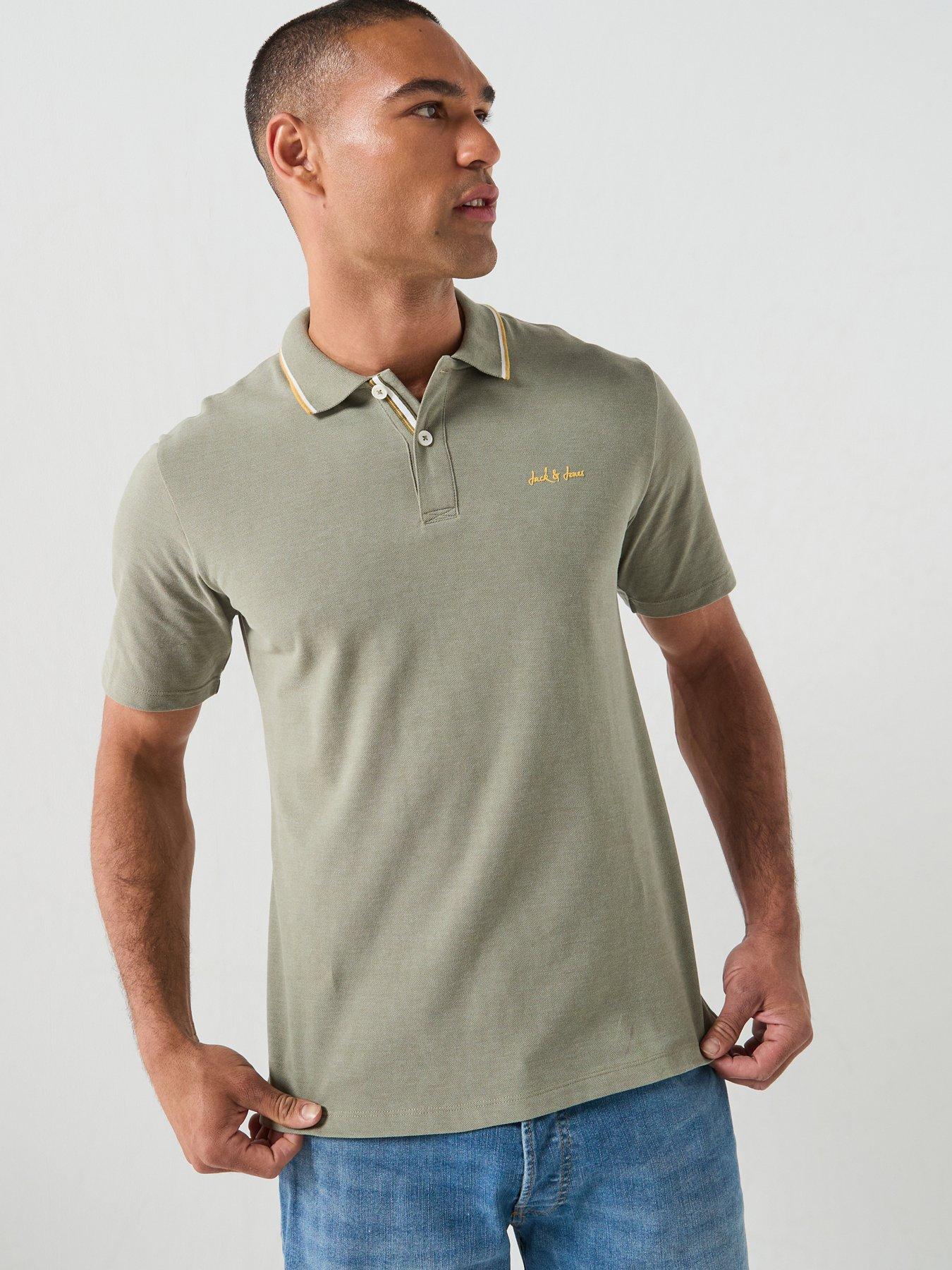 Jack & Jones Blaze Polo Shirt - Khaki