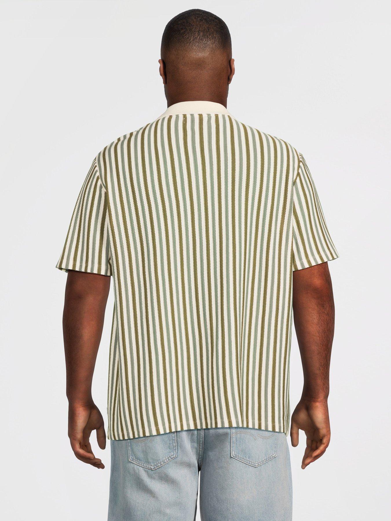 Image 2 of 5 of Jack & Jones Plus Size Short Sleeve Polo - Multi
