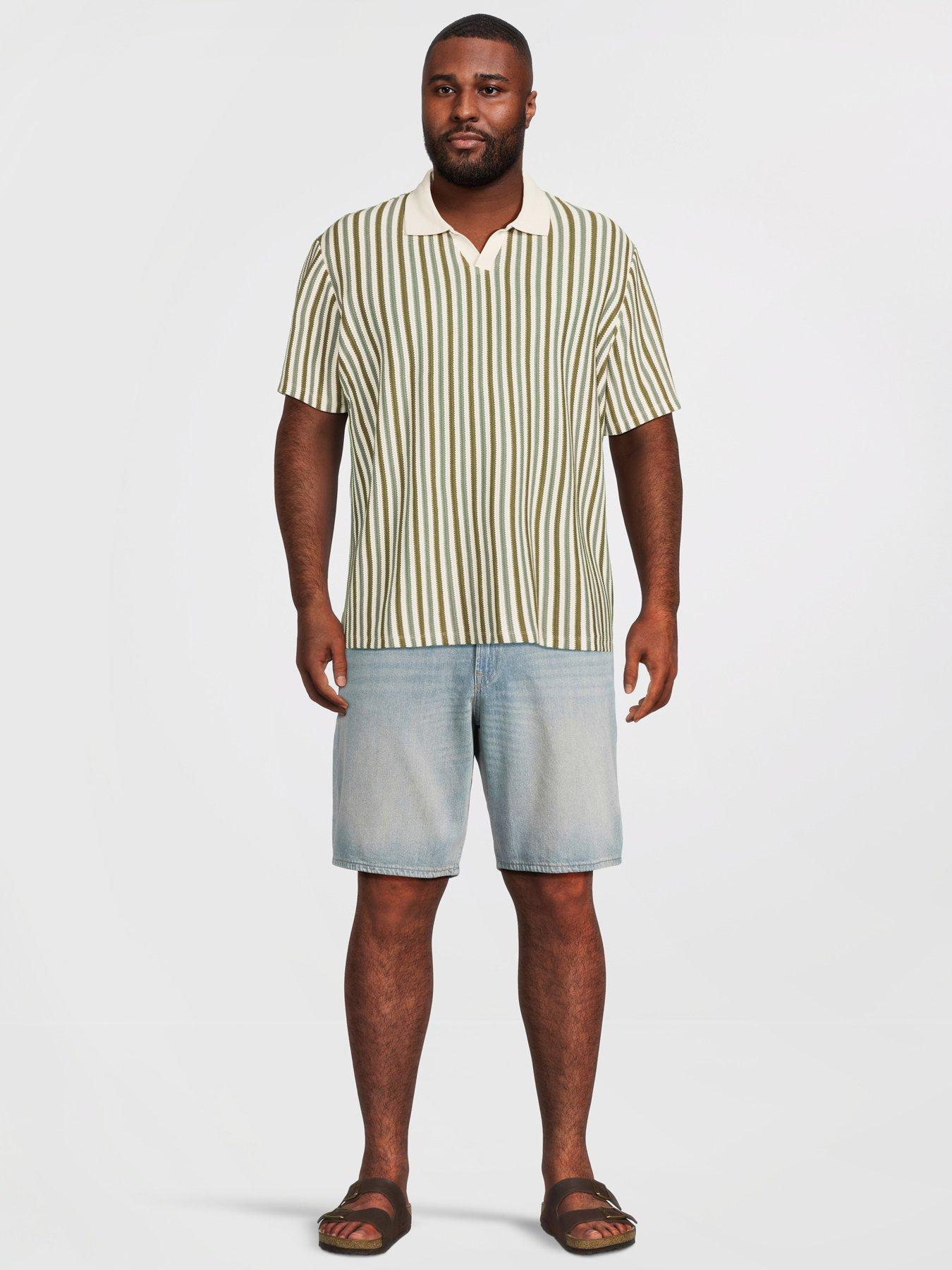 Image 3 of 5 of Jack & Jones Plus Size Short Sleeve Polo - Multi