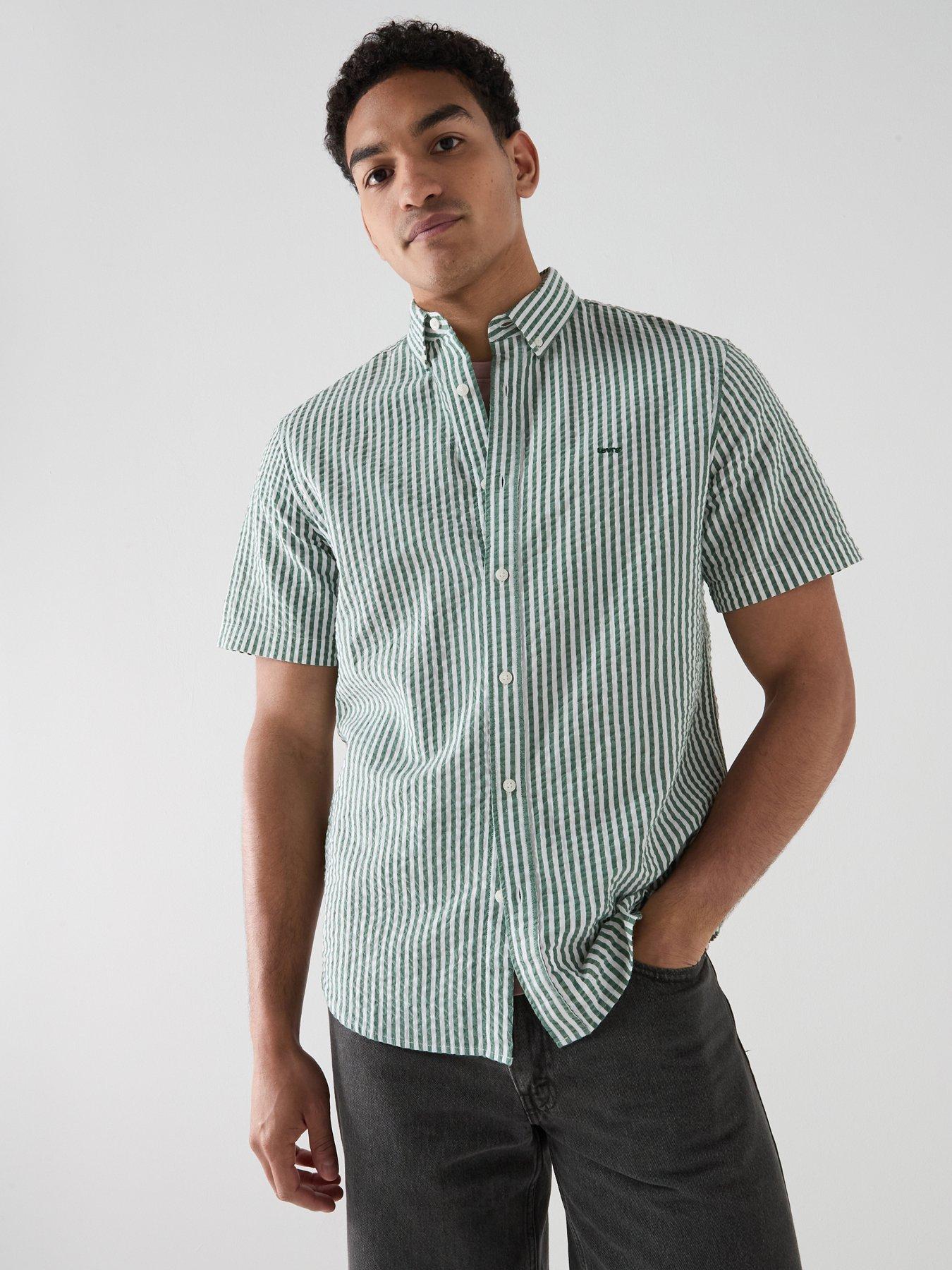 Levi's Levi's Authentic Button Down Short Sleeve Seersucker Shirt