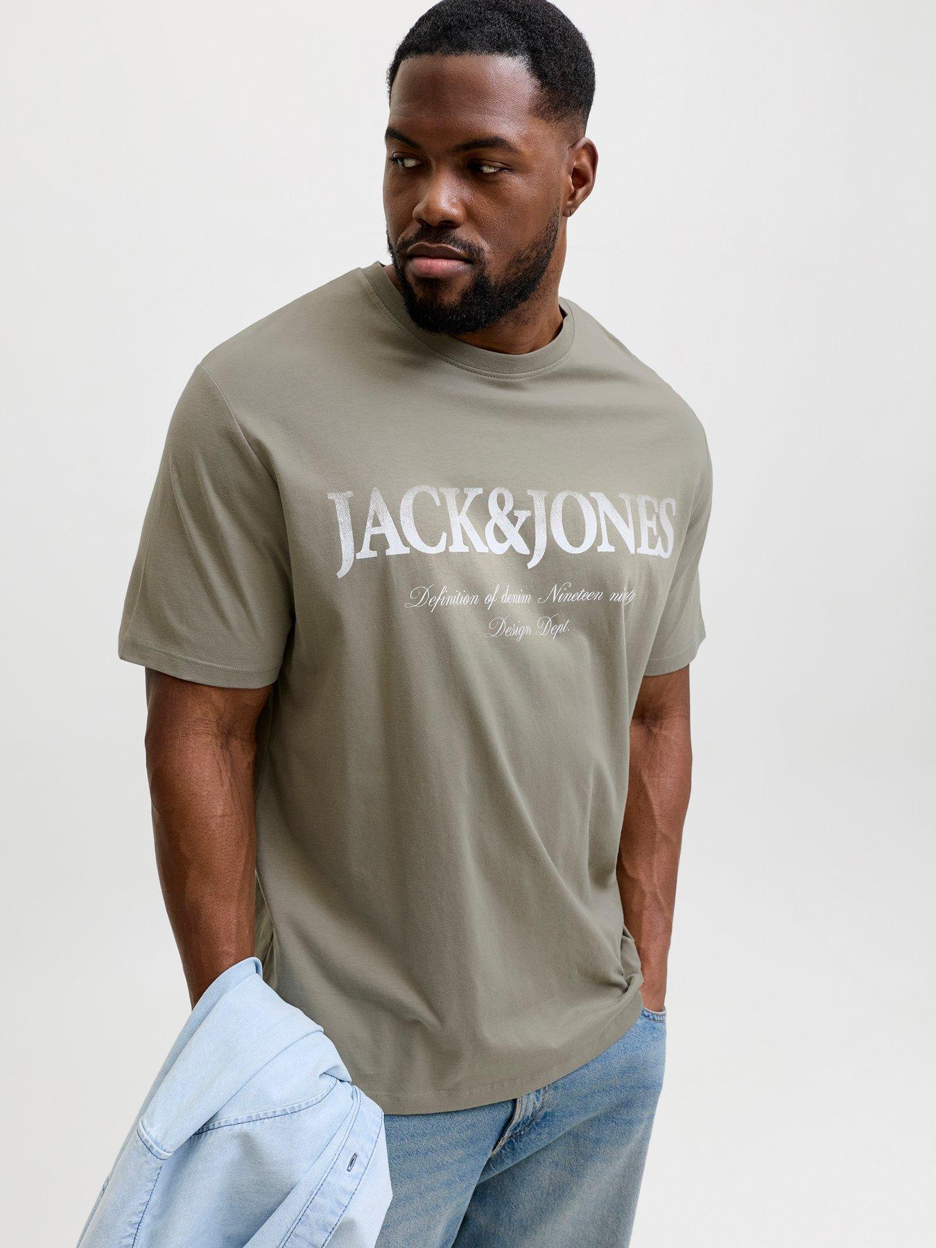 jack-jones-plus-devin-daytona-print-t-shirt-khakifront