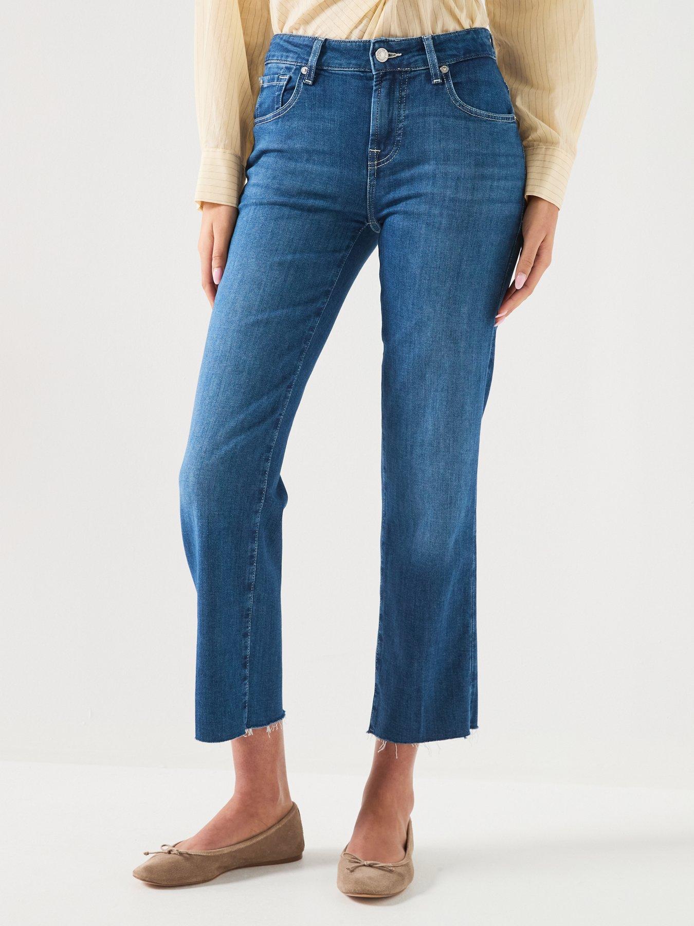 Image 6 of 6 of 7 FOR ALL MANKIND Calie Straight Ankle