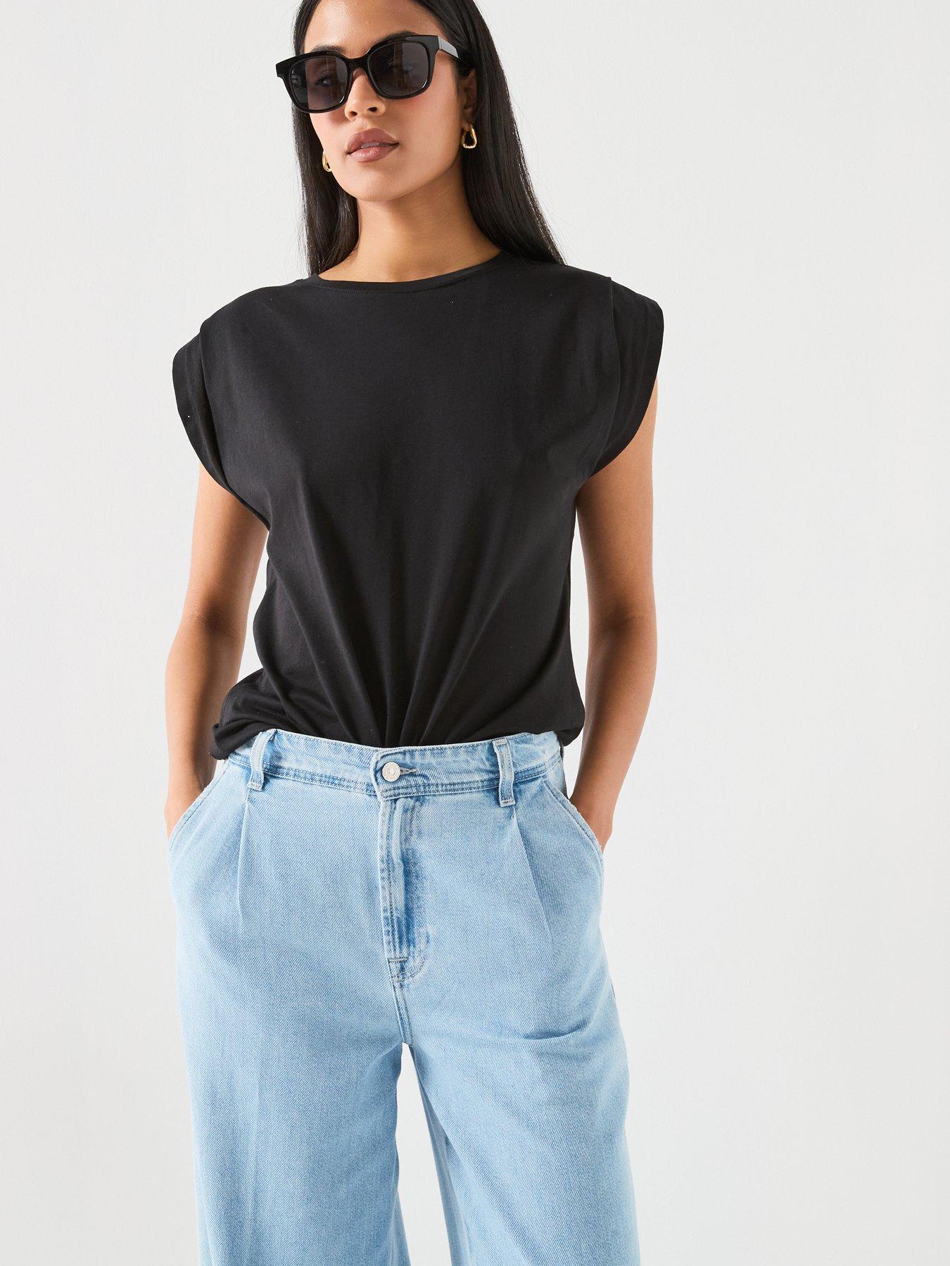 Image 4 of 6 of 7 FOR ALL MANKIND Lightweight Pleated Trouser - Blue