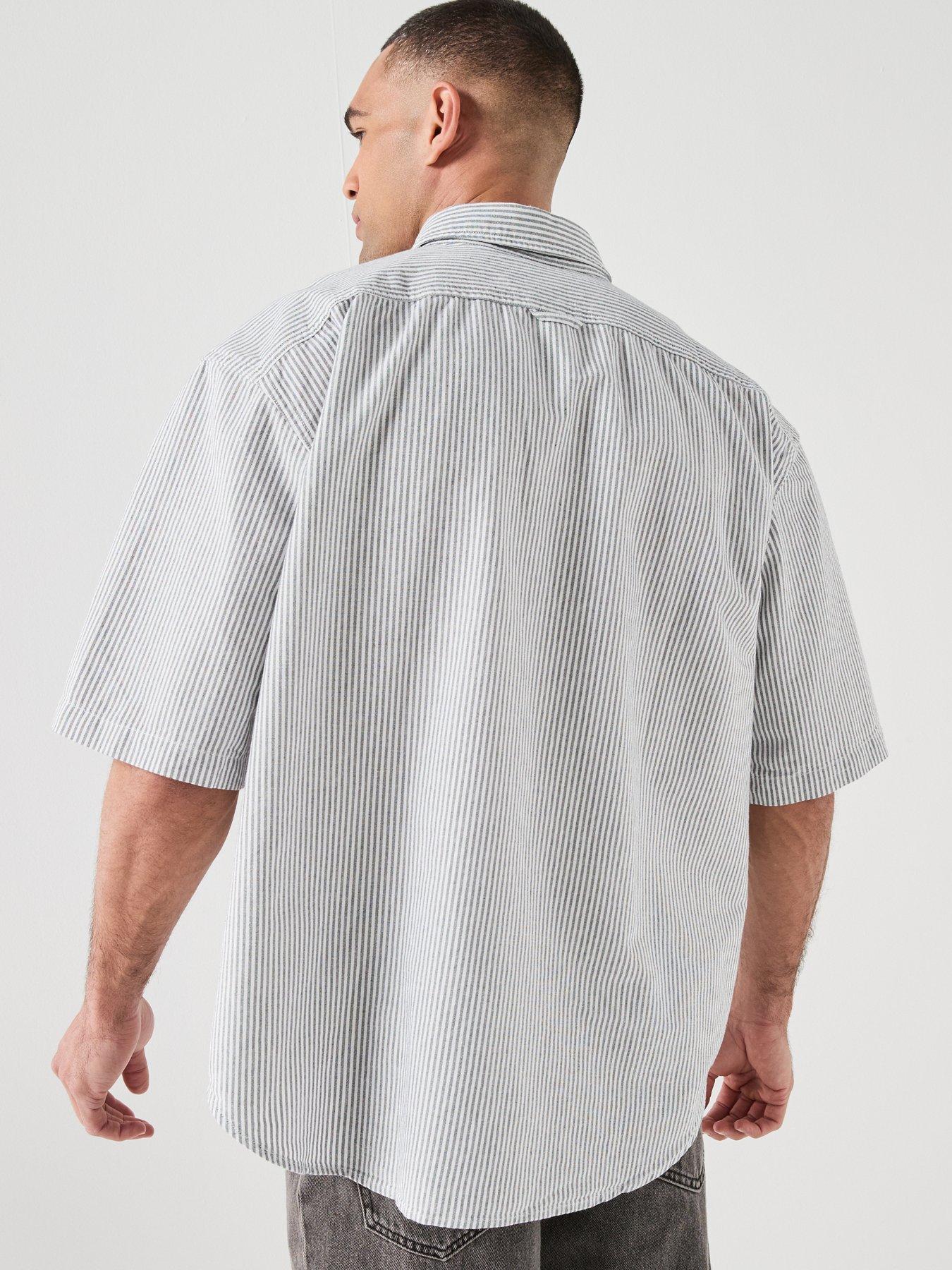 Image 2 of 6 of Levi's Levi's Pacifica Stripe Loose Fit Short Sleeve Shirt