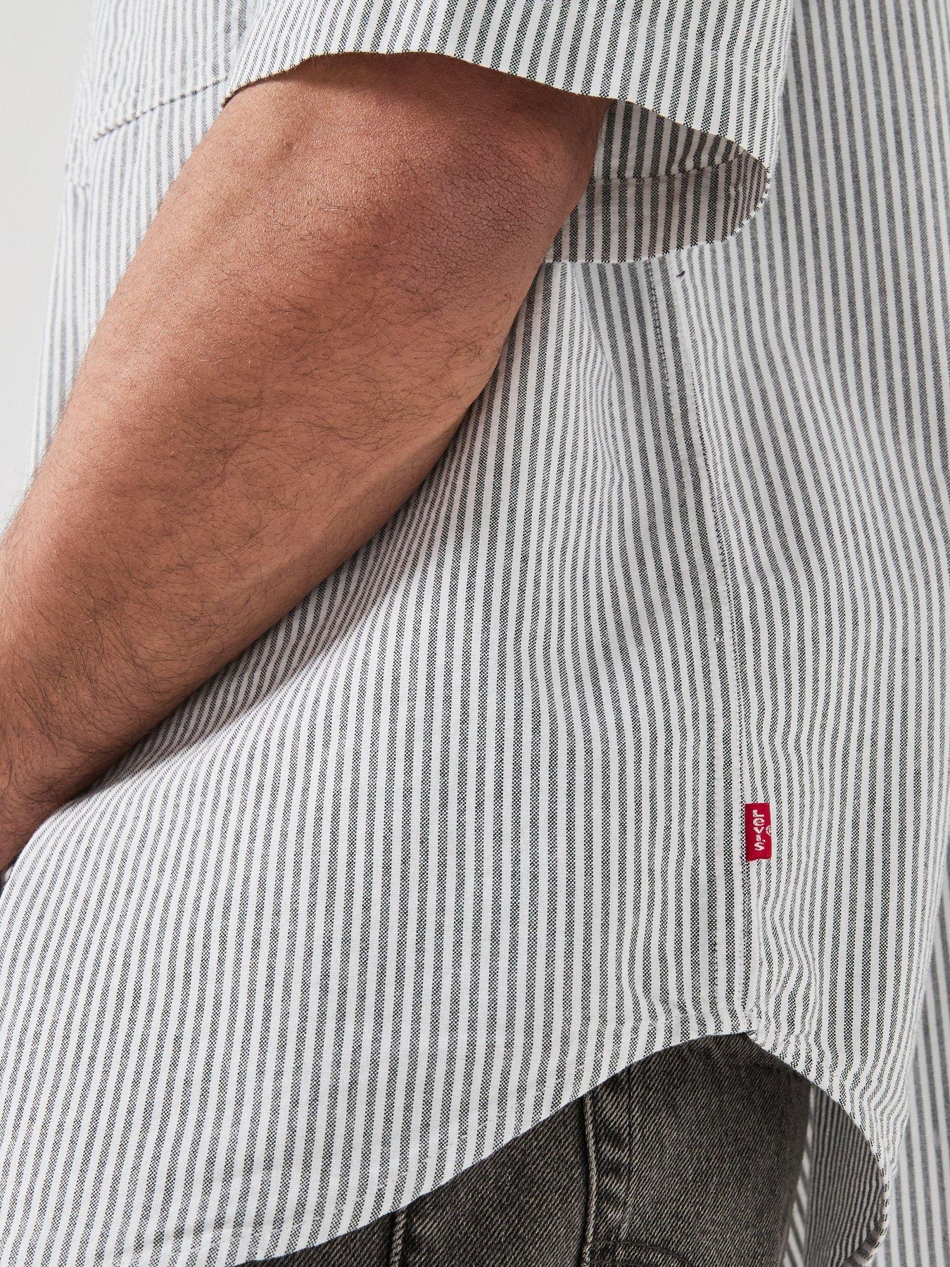Image 6 of 6 of Levi's Levi's Pacifica Stripe Loose Fit Short Sleeve Shirt