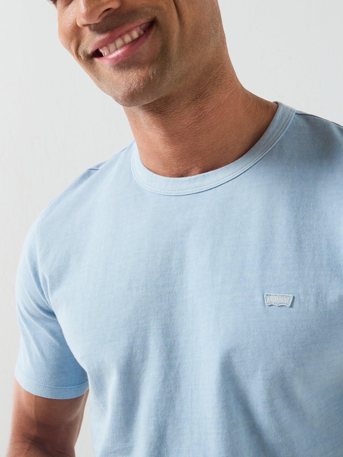 Image 4 of 4 of Levi's Icon Logo T-Shirt - Light Blue