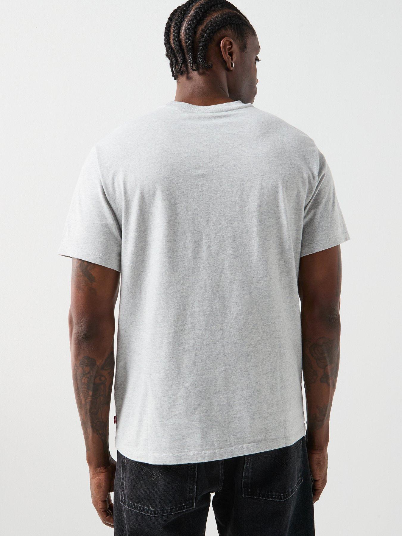 Image 2 of 6 of Levi's Pocket Heavyweight Relaxed Fit T-Shirt - Grey