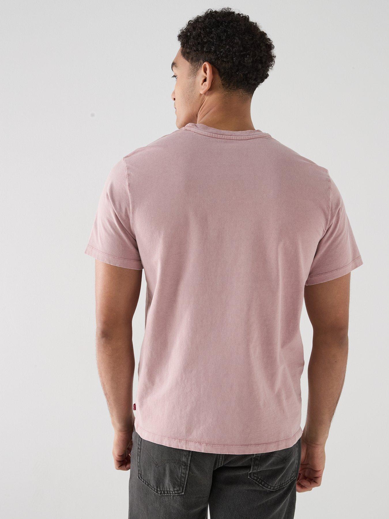 Image 2 of 5 of Levi's Pocket Heavyweight Relaxed Fit T-Shirt - Pink
