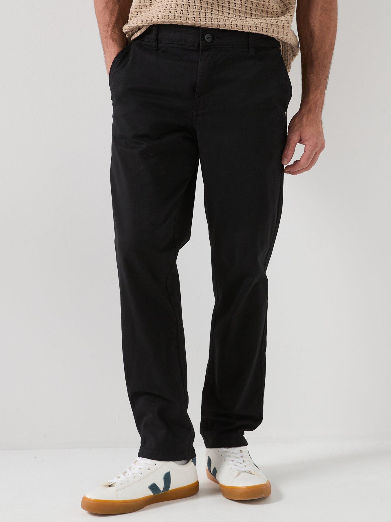 Jack & Jones Ollie Vance Chino Trousers - Black