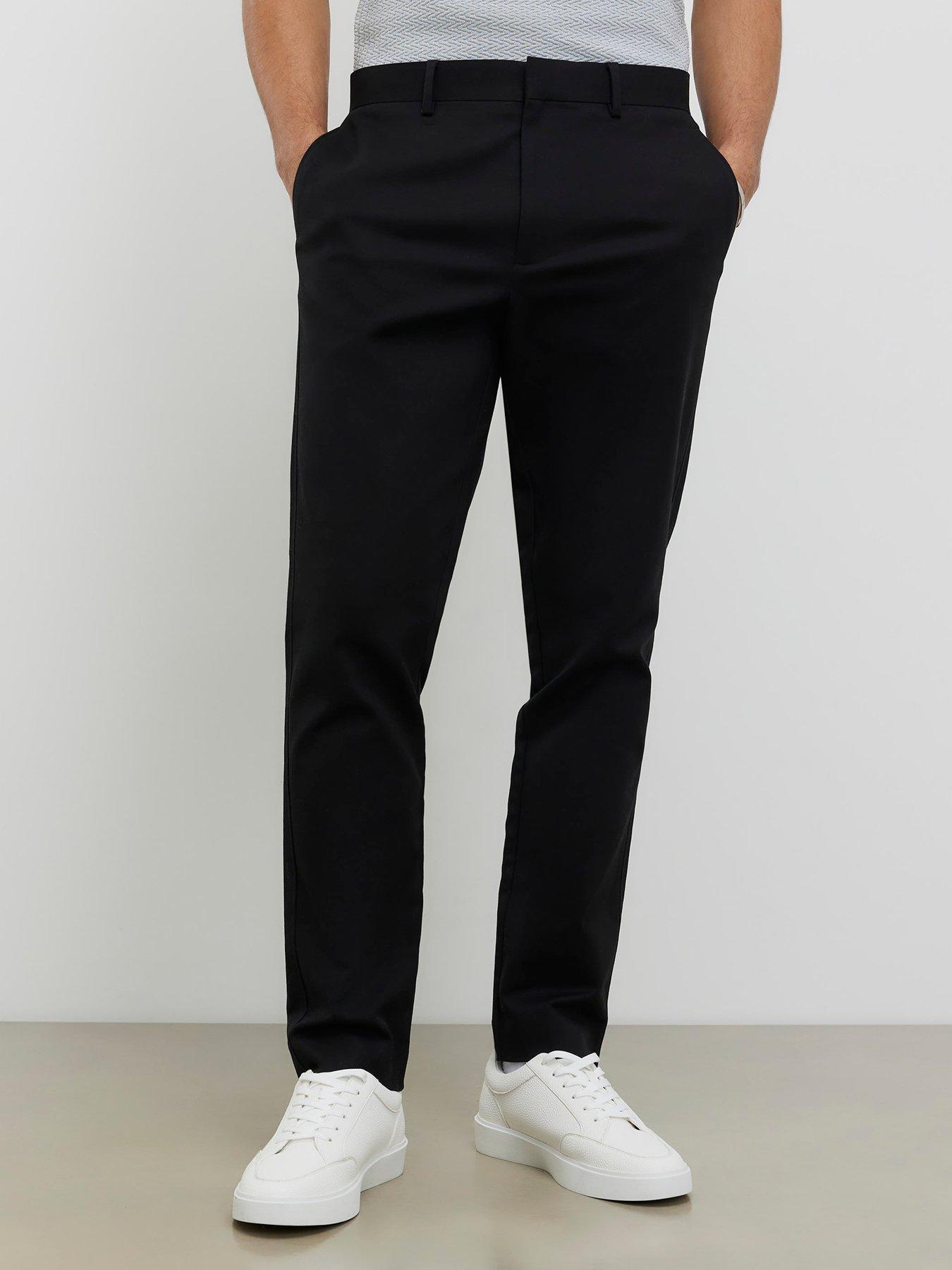 river-island-core-slim-chino-blackfront