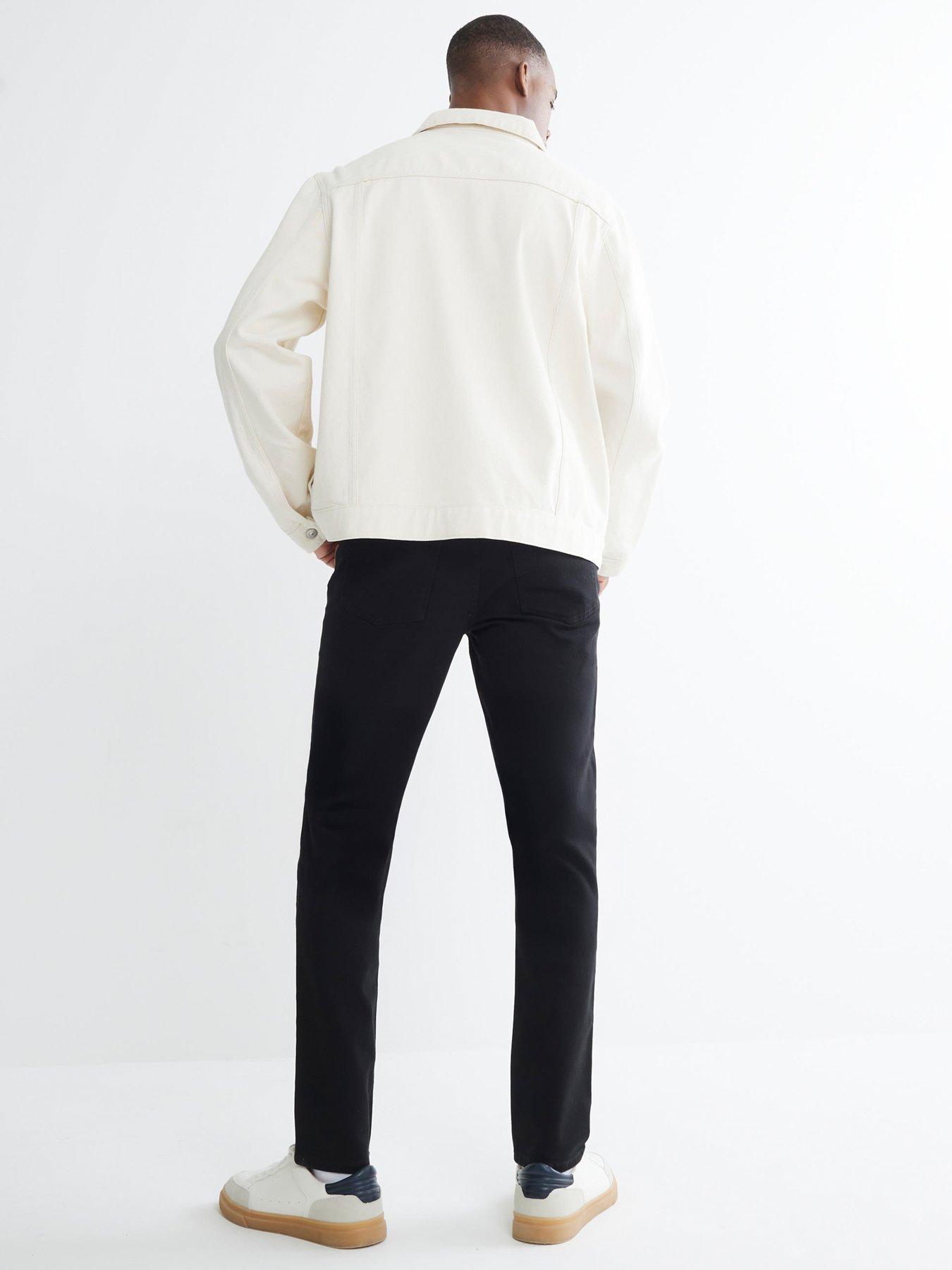 Image 2 of 4 of River Island Stay Slim Jeans - Black