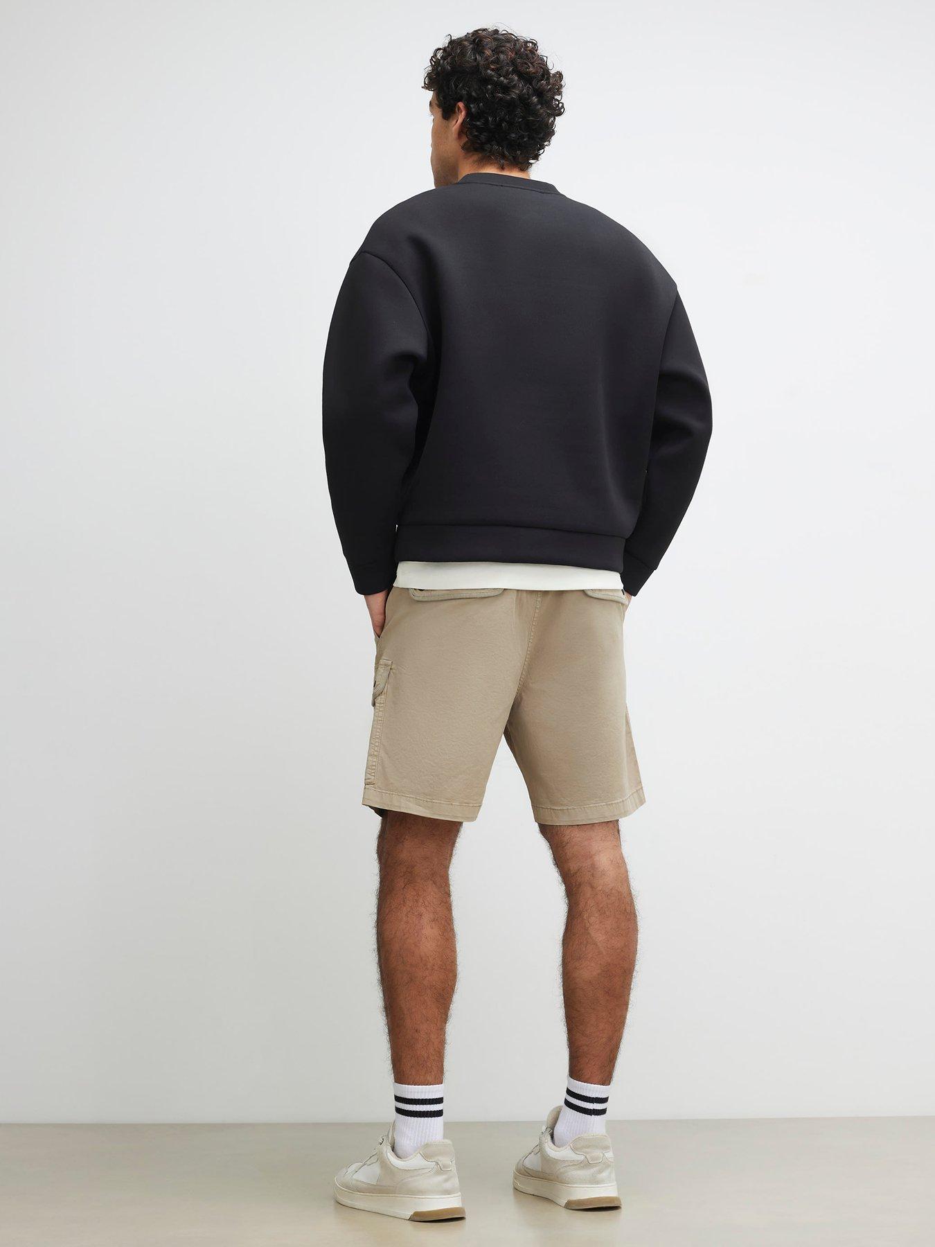 Image 2 of 6 of River Island Romeo Cargo Shorts - Grey