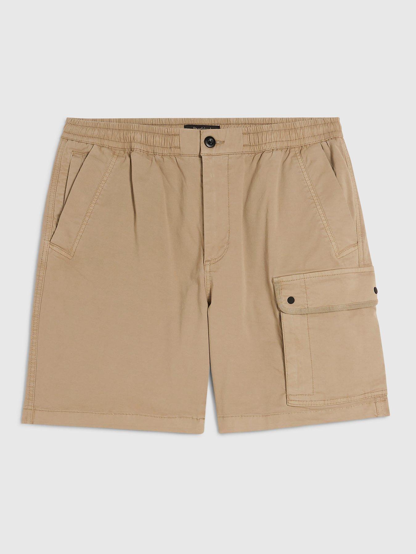 Image 5 of 6 of River Island Romeo Cargo Shorts - Grey