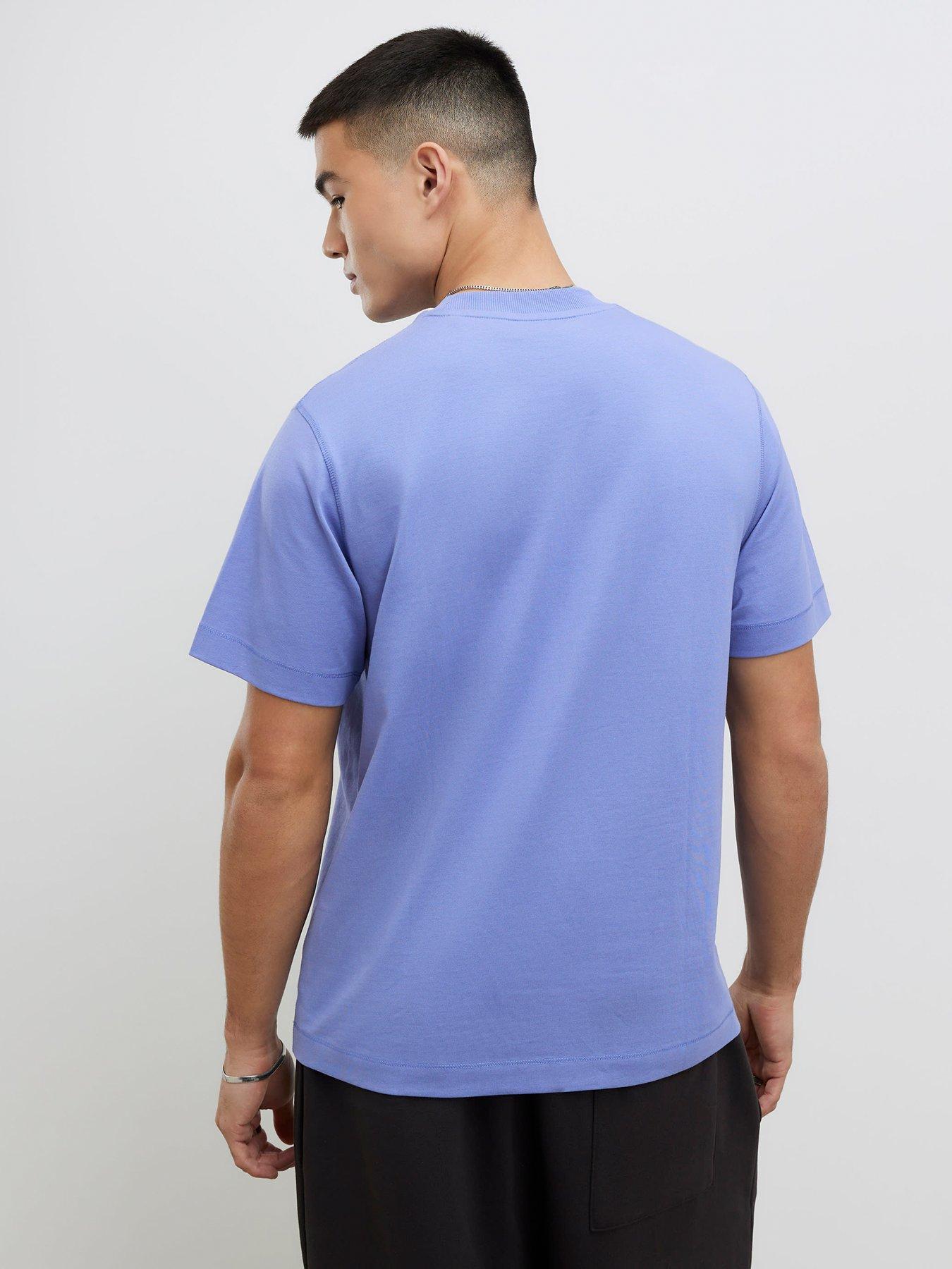 river-island-regular-essentials-short-sleeve-t-shirt-bluestillFront