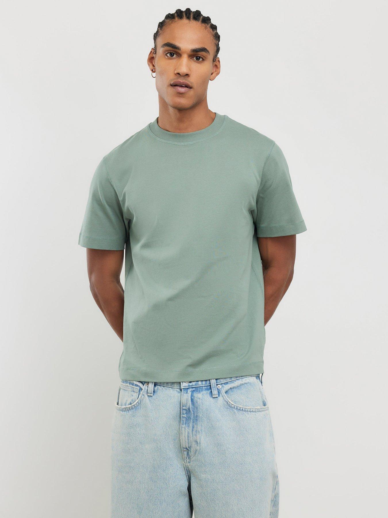 river-island-regular-essentials-short-sleeve-t-shirt-light-green