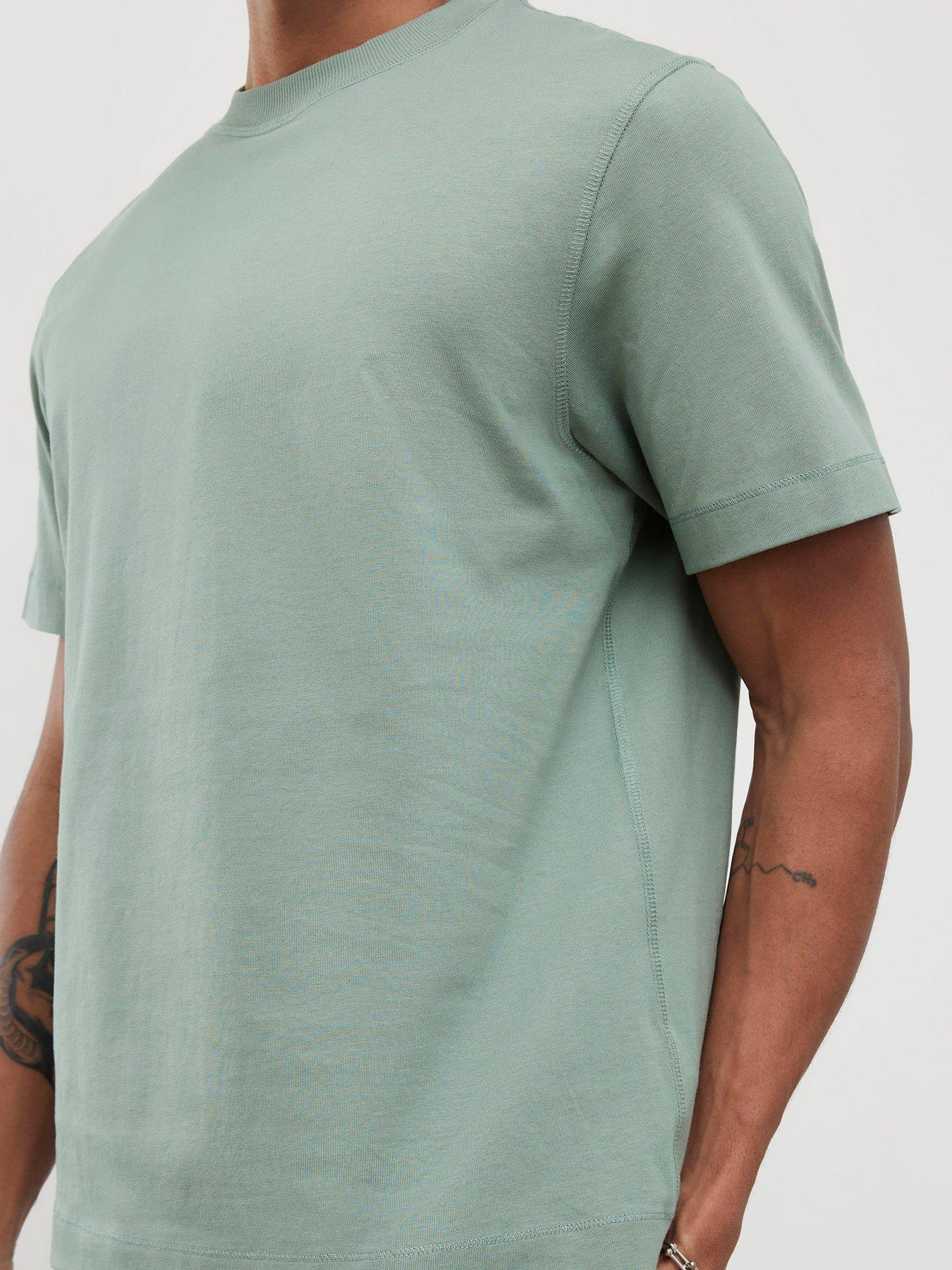 river-island-regular-essentials-short-sleeve-t-shirt-light-greenoutfit