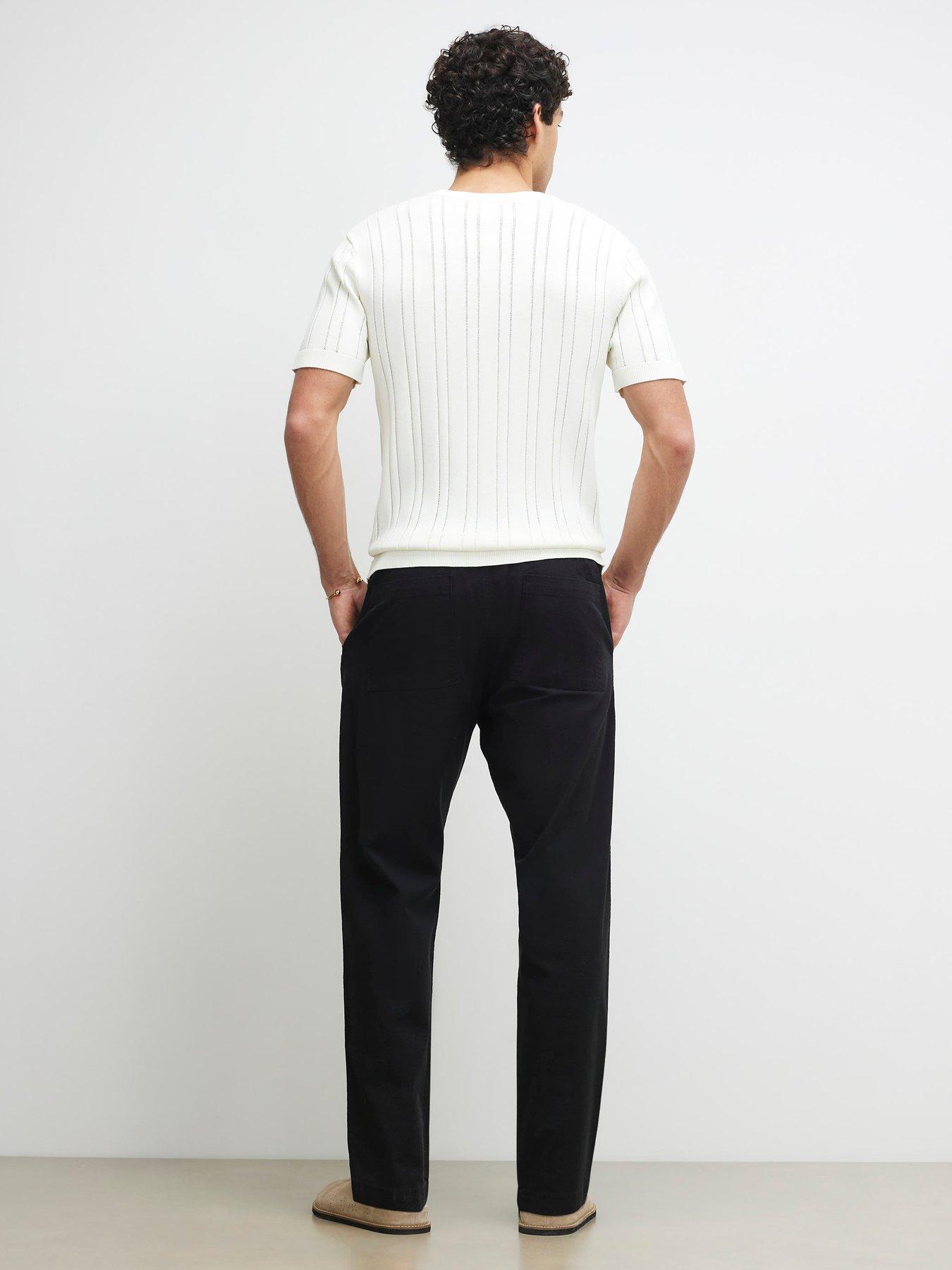 Image 2 of 4 of River Island Julius Joggers - Black