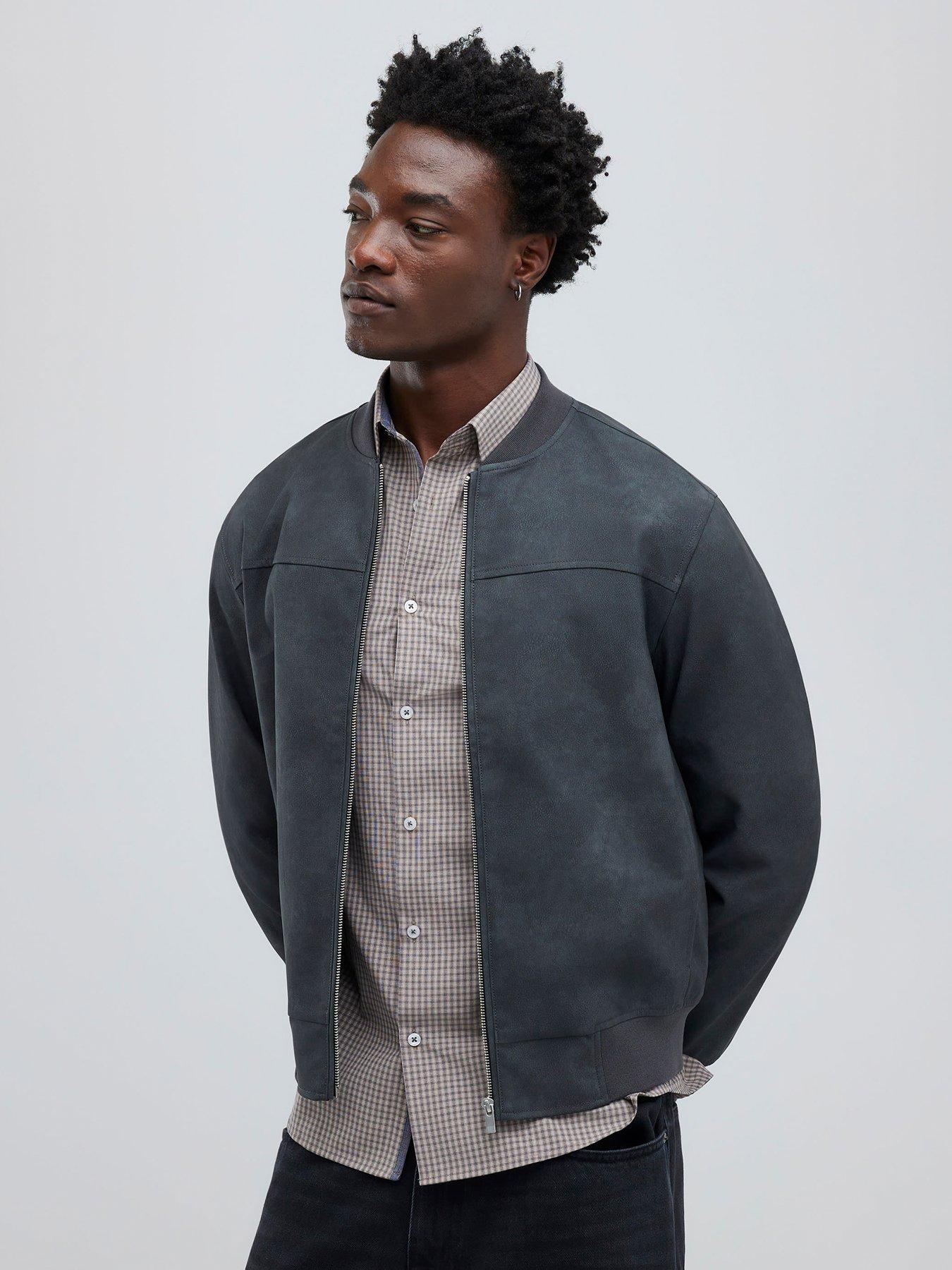 river-island-faux-leather-bomber-black