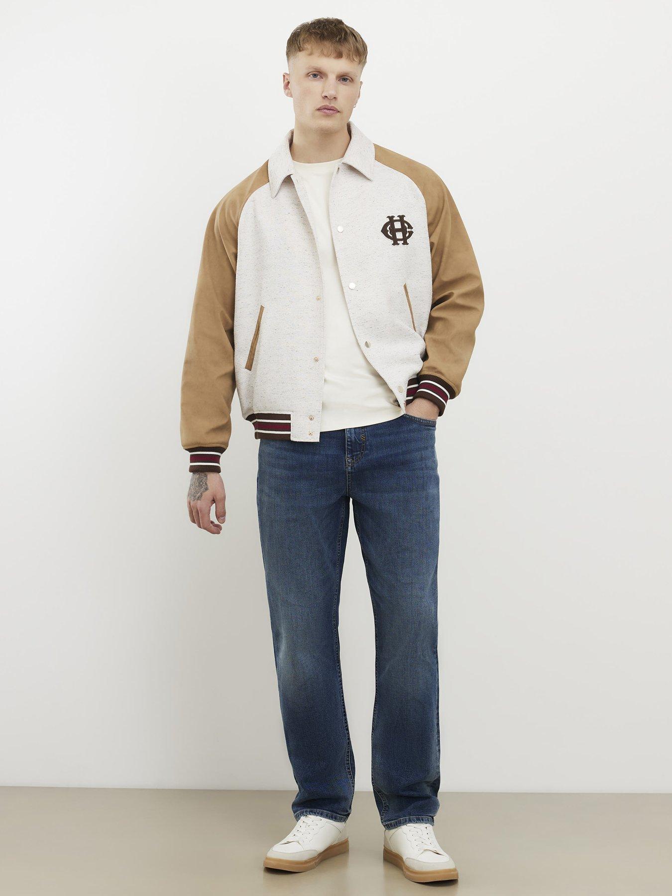 Image 3 of 4 of River Island Straight Westmorland Jeans - Blue