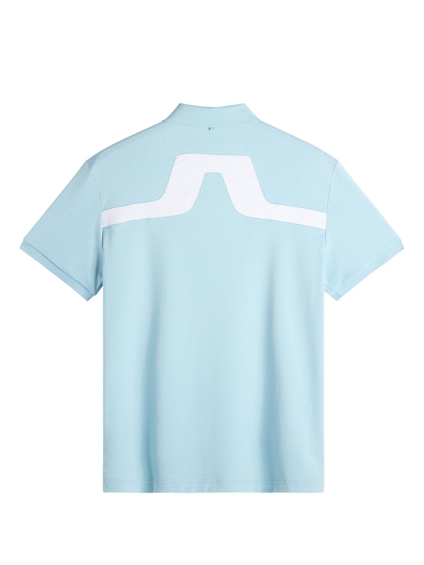 Image 2 of 4 of J LINDEBERG Mens Golf Kv Polo - Blue