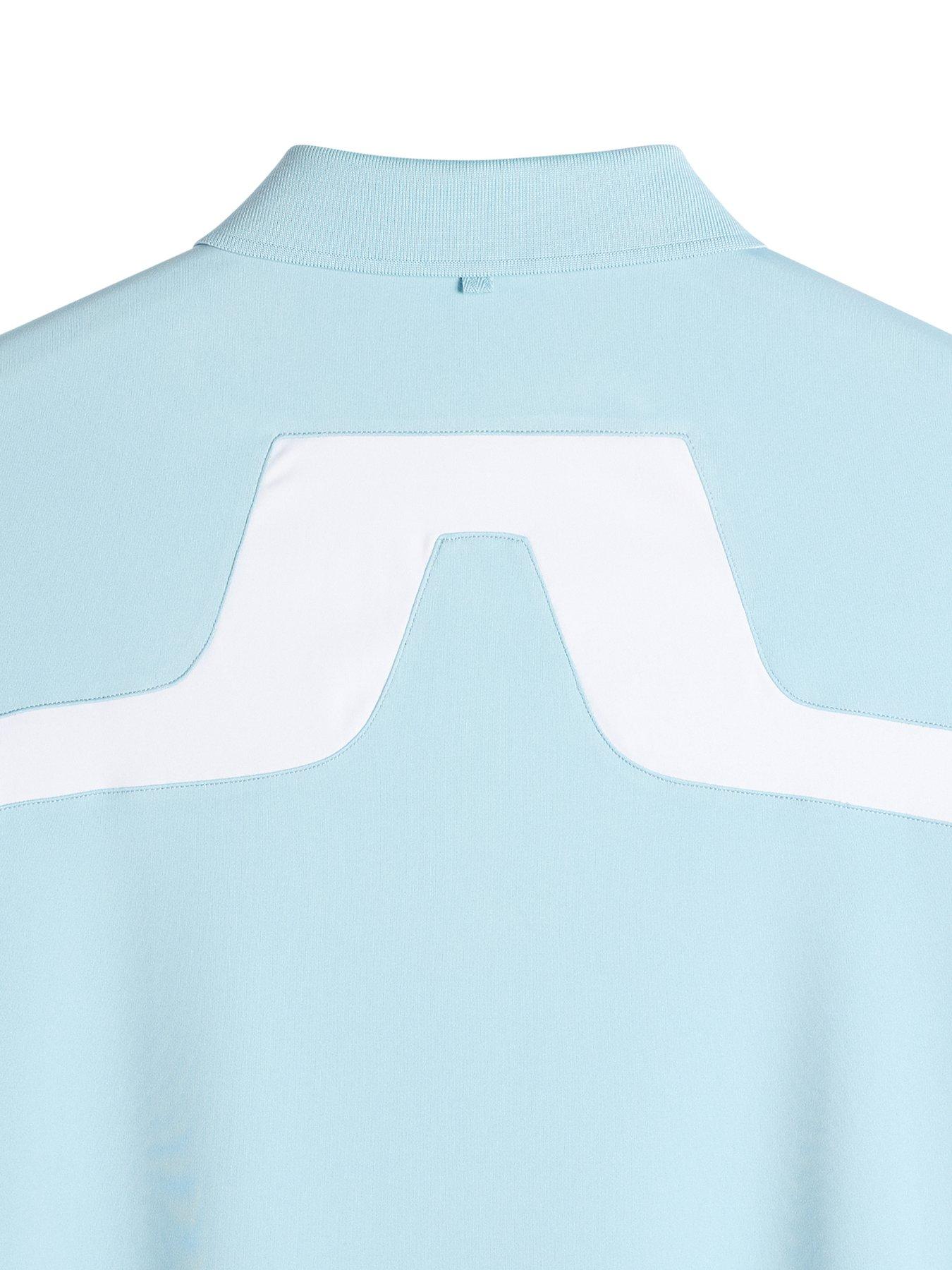 Image 4 of 4 of J LINDEBERG Mens Golf Kv Polo - Blue