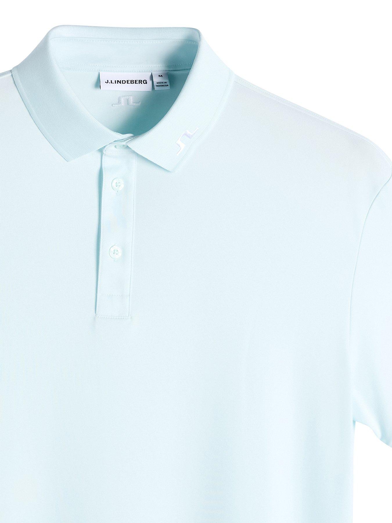 Image 2 of 2 of J LINDEBERG Mens Golf Tour Tech Polo - Blue