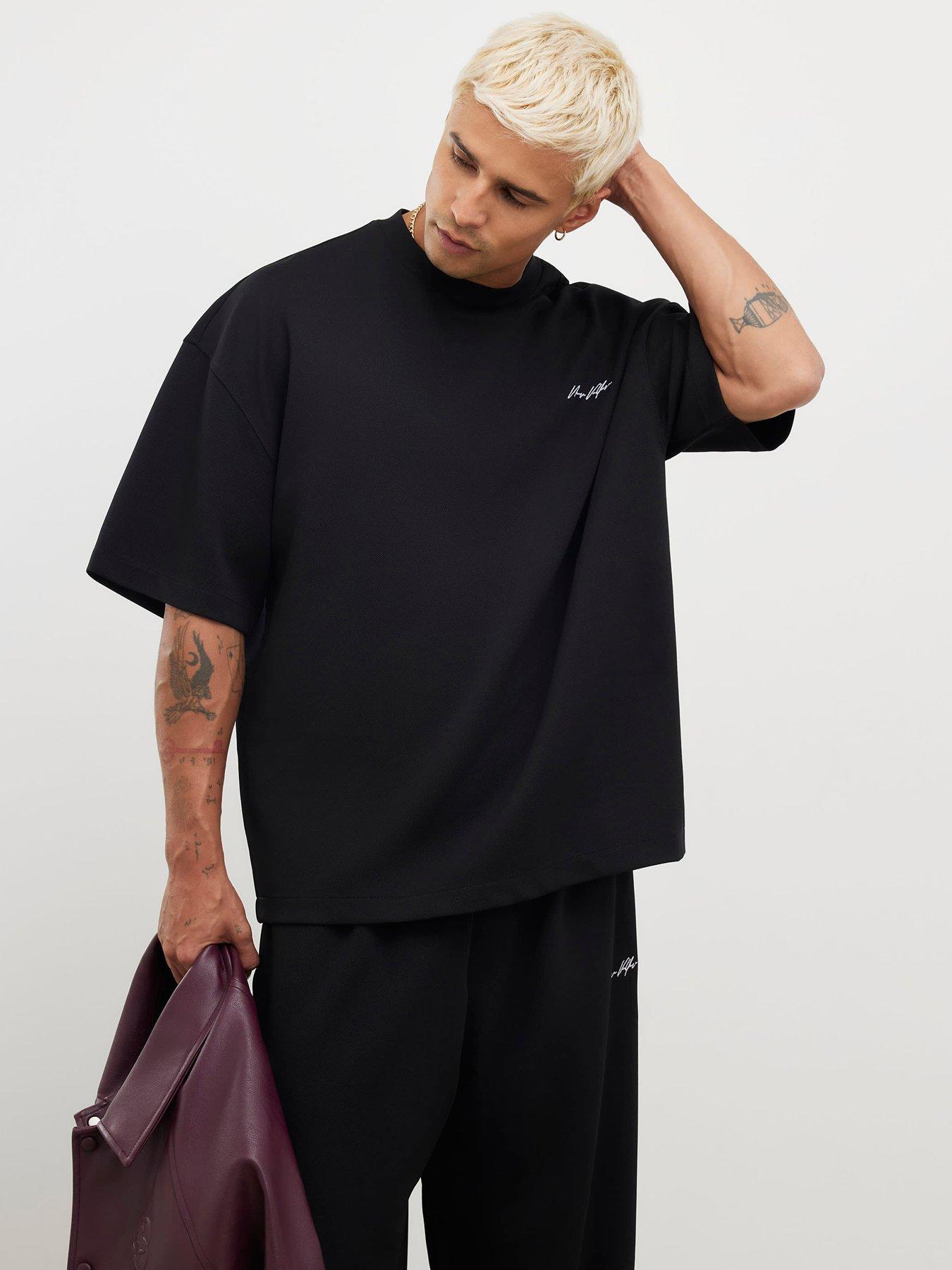 river-island-boxy-luxe-short-sleeve-t-shirt-blackfront