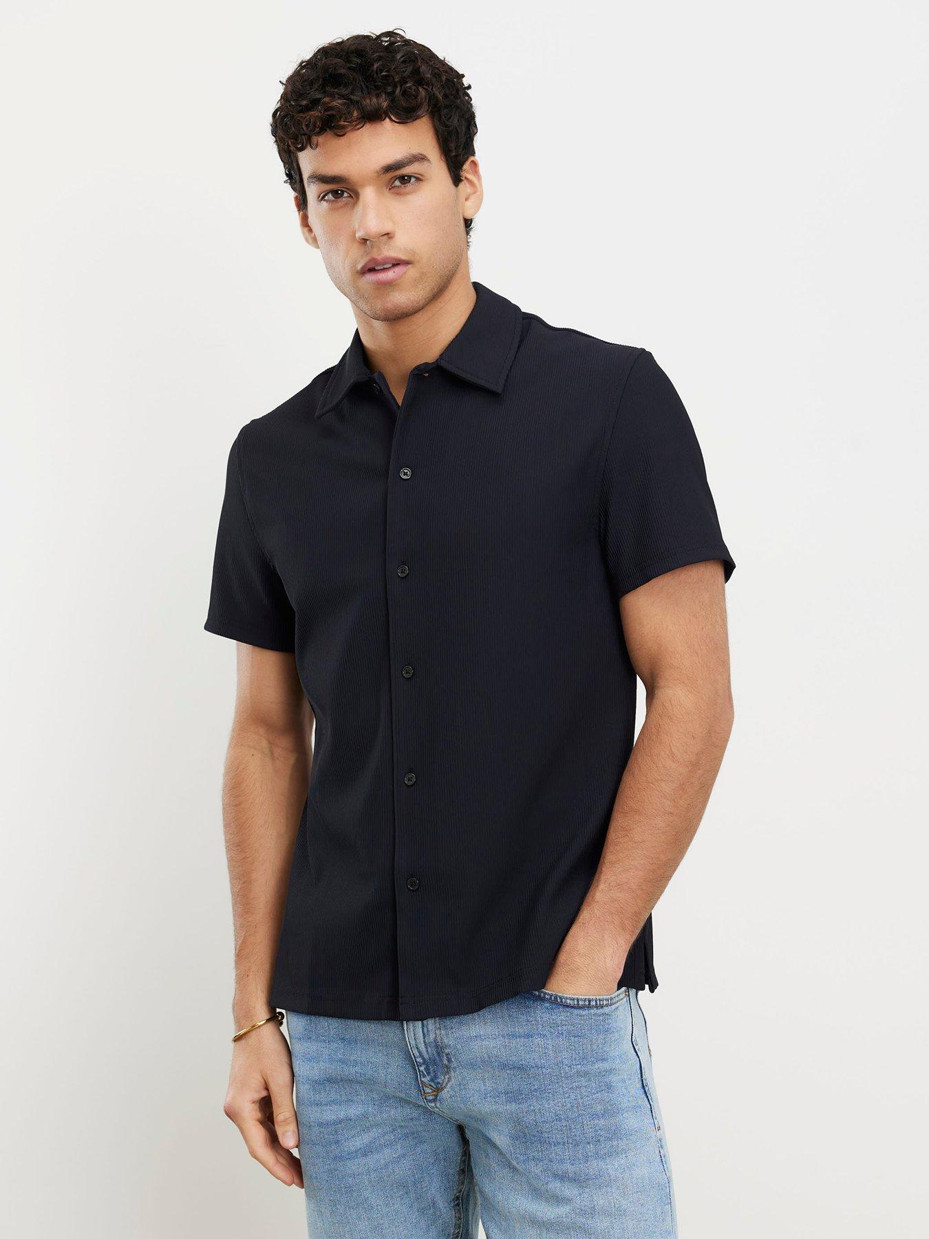 river-island-ribbed-muscle-shirt-black