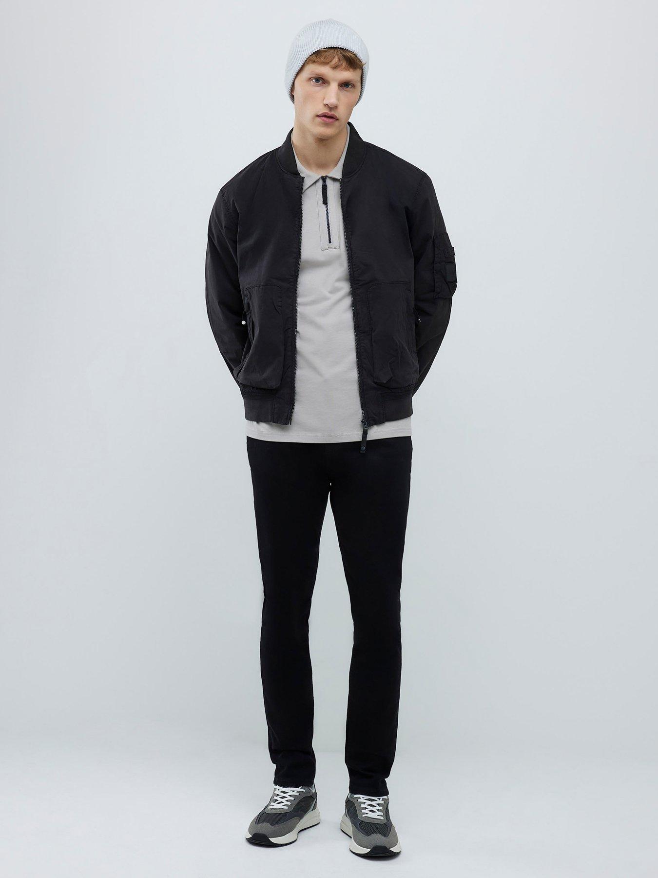 Image 3 of 4 of River Island Stay Skinny Jeans - Black