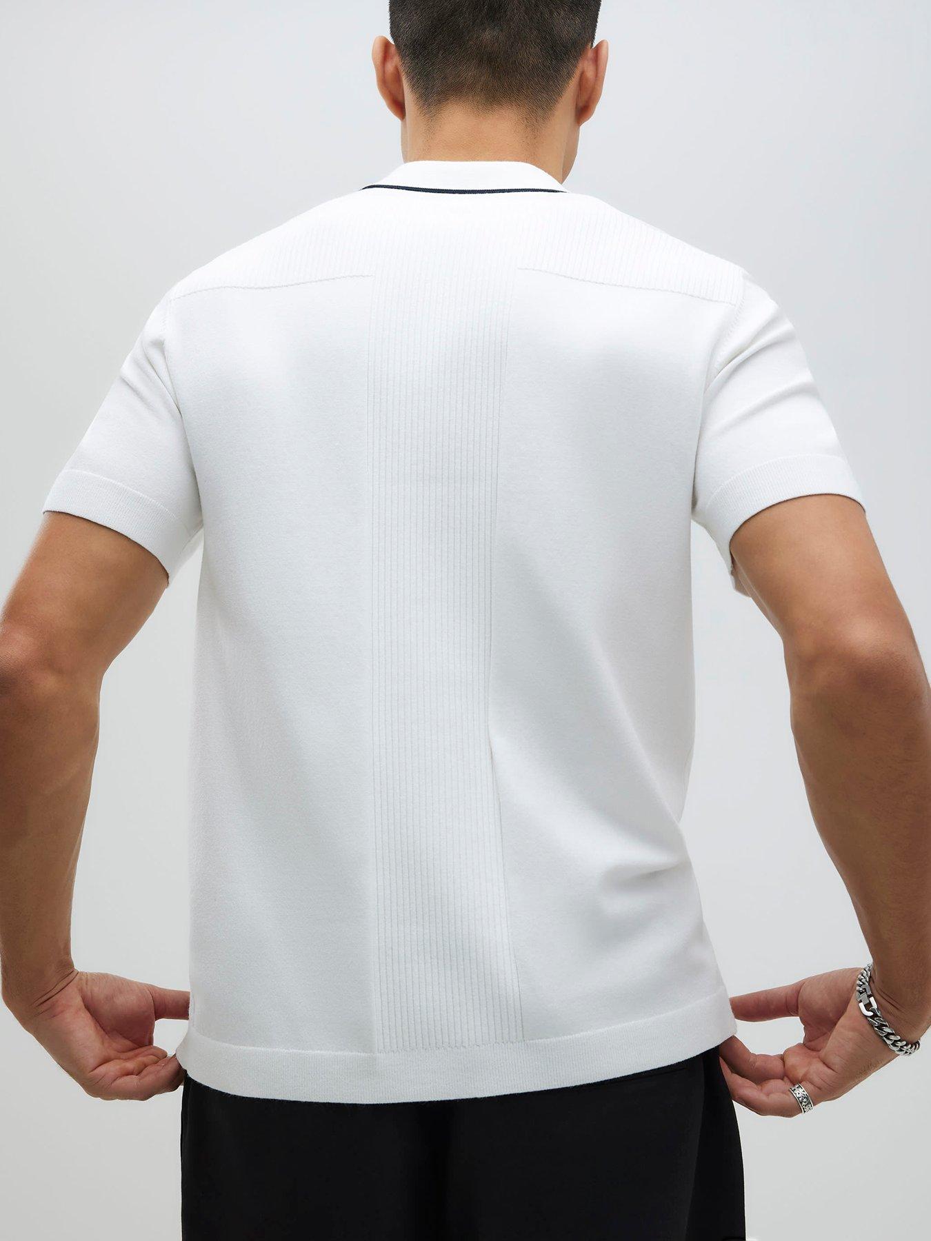 river-island-short-sleeve-engineered-knitted-polo-shirt-whitestillFront