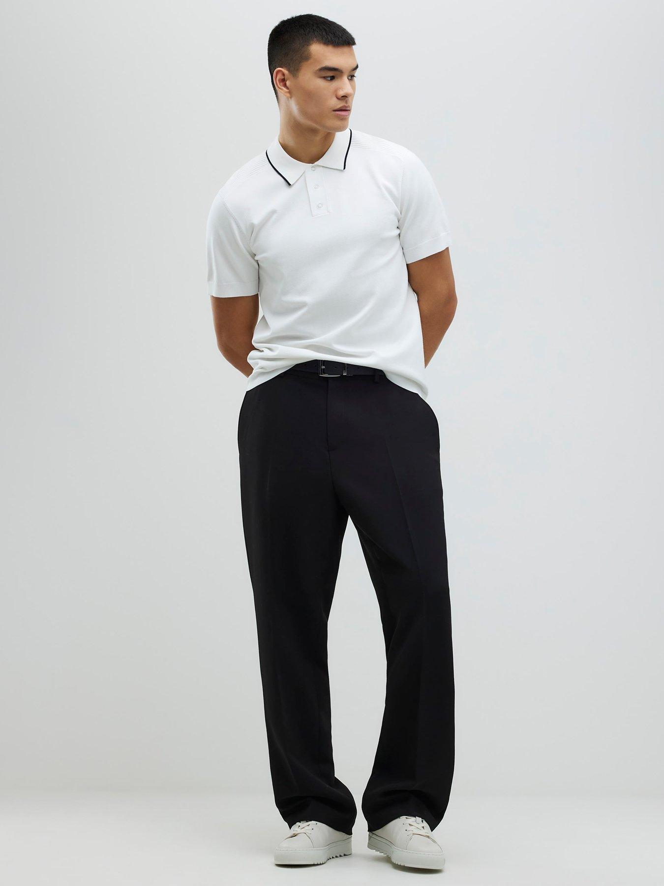 river-island-short-sleeve-engineered-knitted-polo-shirt-whiteback