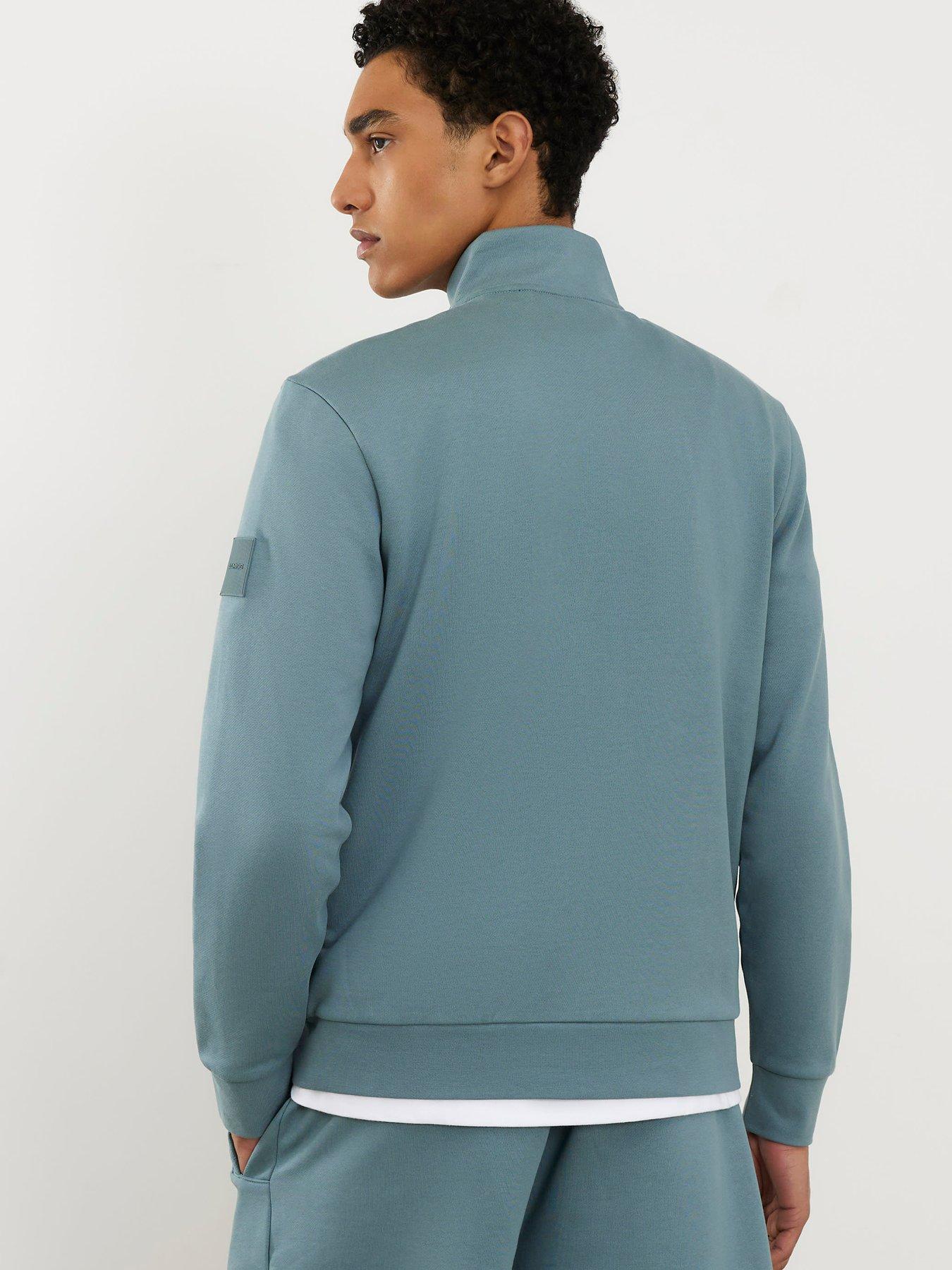 river-island-pinstripe-nylon-funnel-zip-through-sweatshirt-bluestillFront