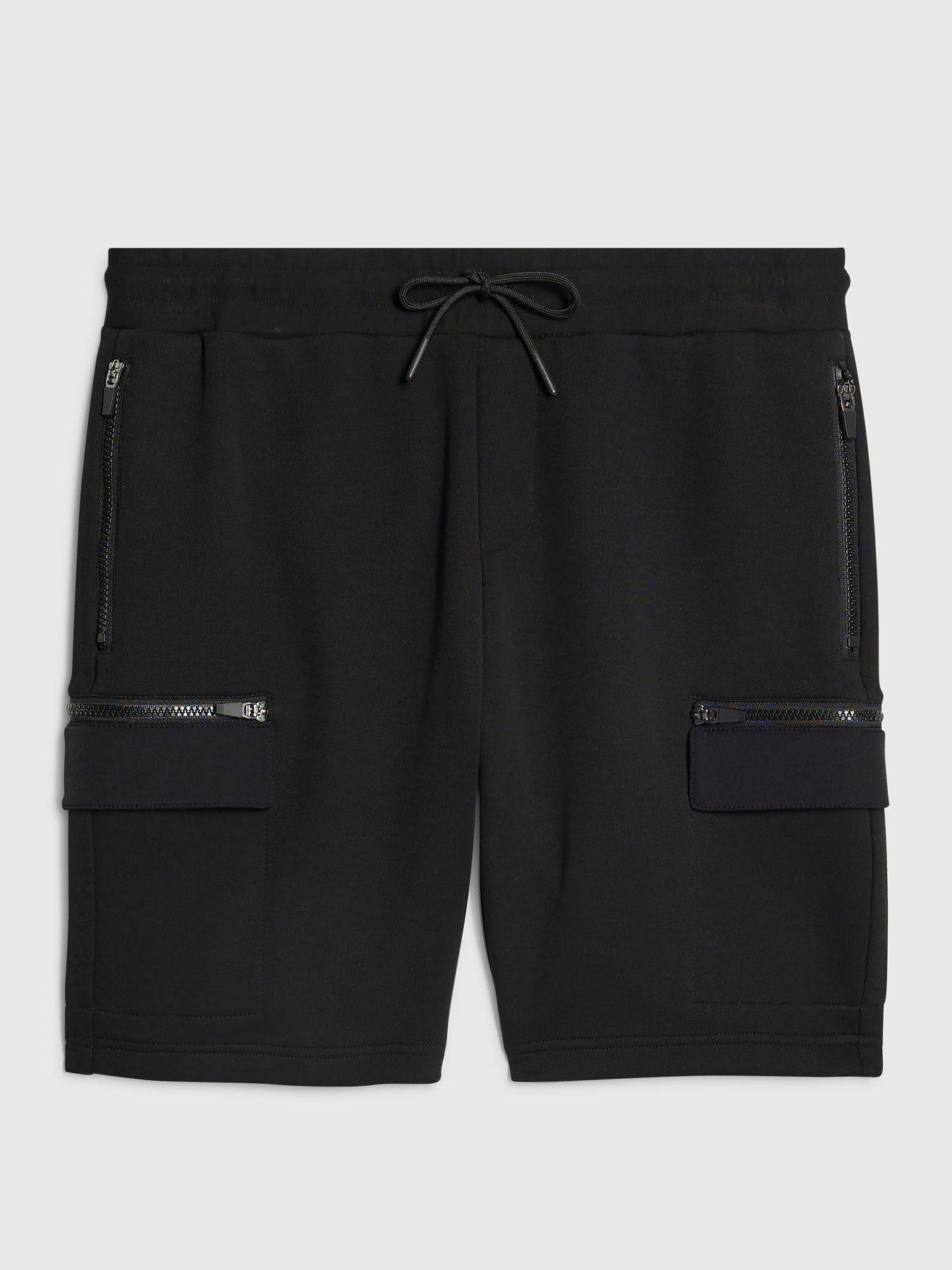 river-island-scuba-nylon-shorts-blackdetail
