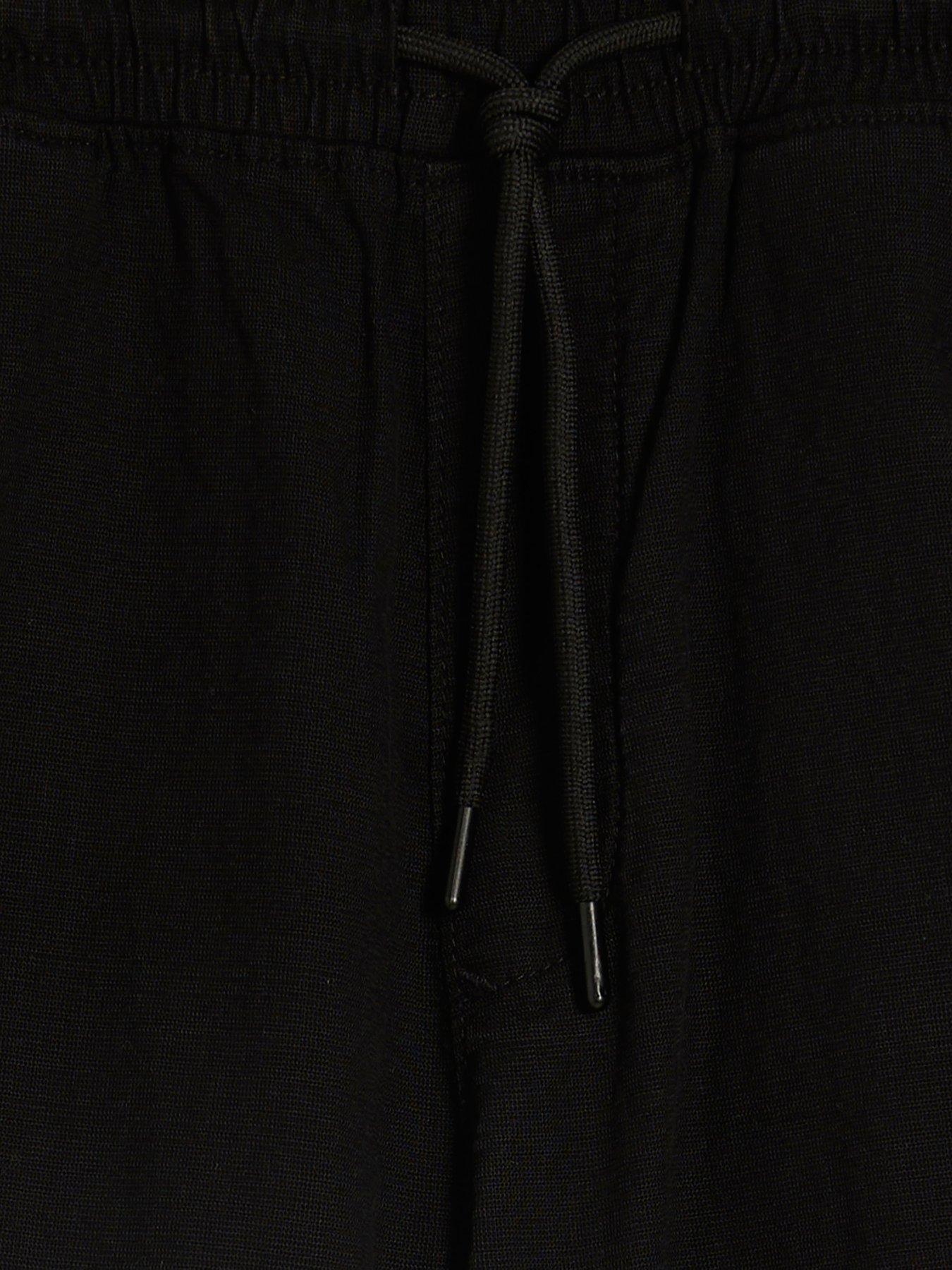 River Island Capulet Cross Hatch Shorts - Black | Very Ireland
