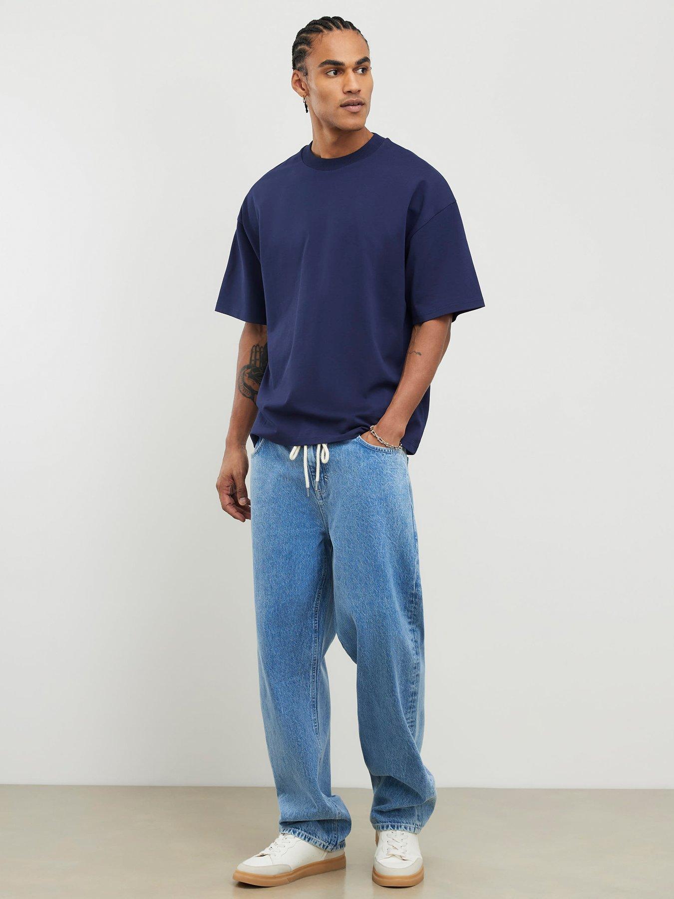 river-island-oversized-boxy-short-sleeve-t-shirt-navyback