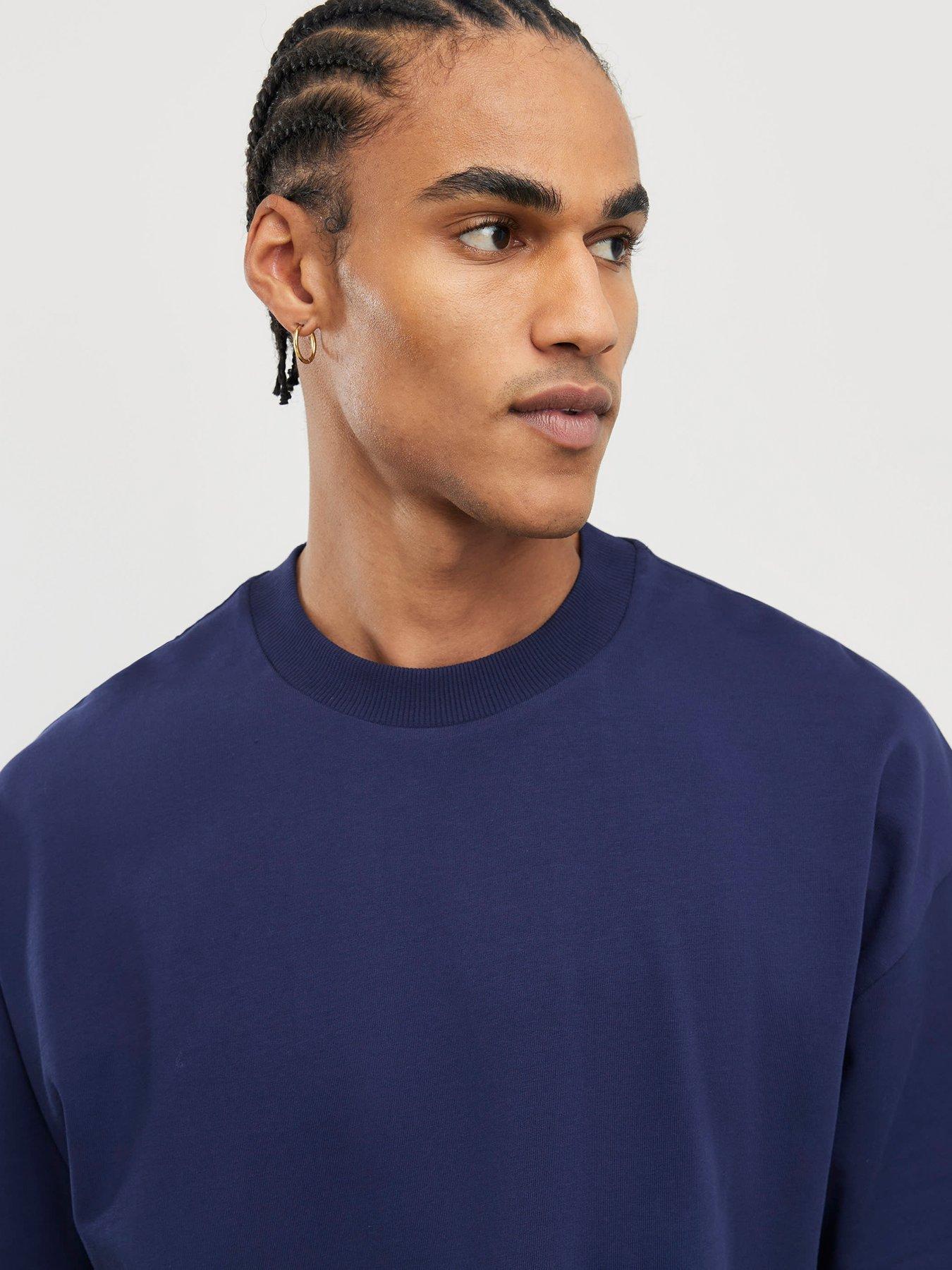 river-island-oversized-boxy-short-sleeve-t-shirt-navyoutfit