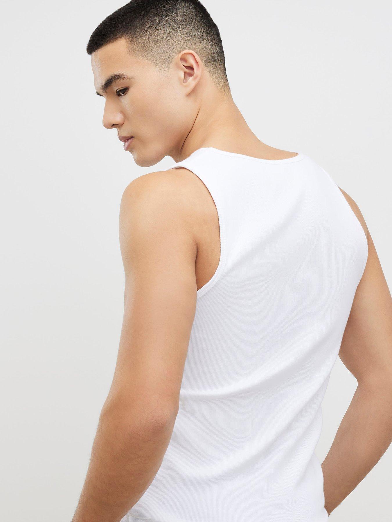 river-island-plain-muscle-ribbed-vest-whitestillFront