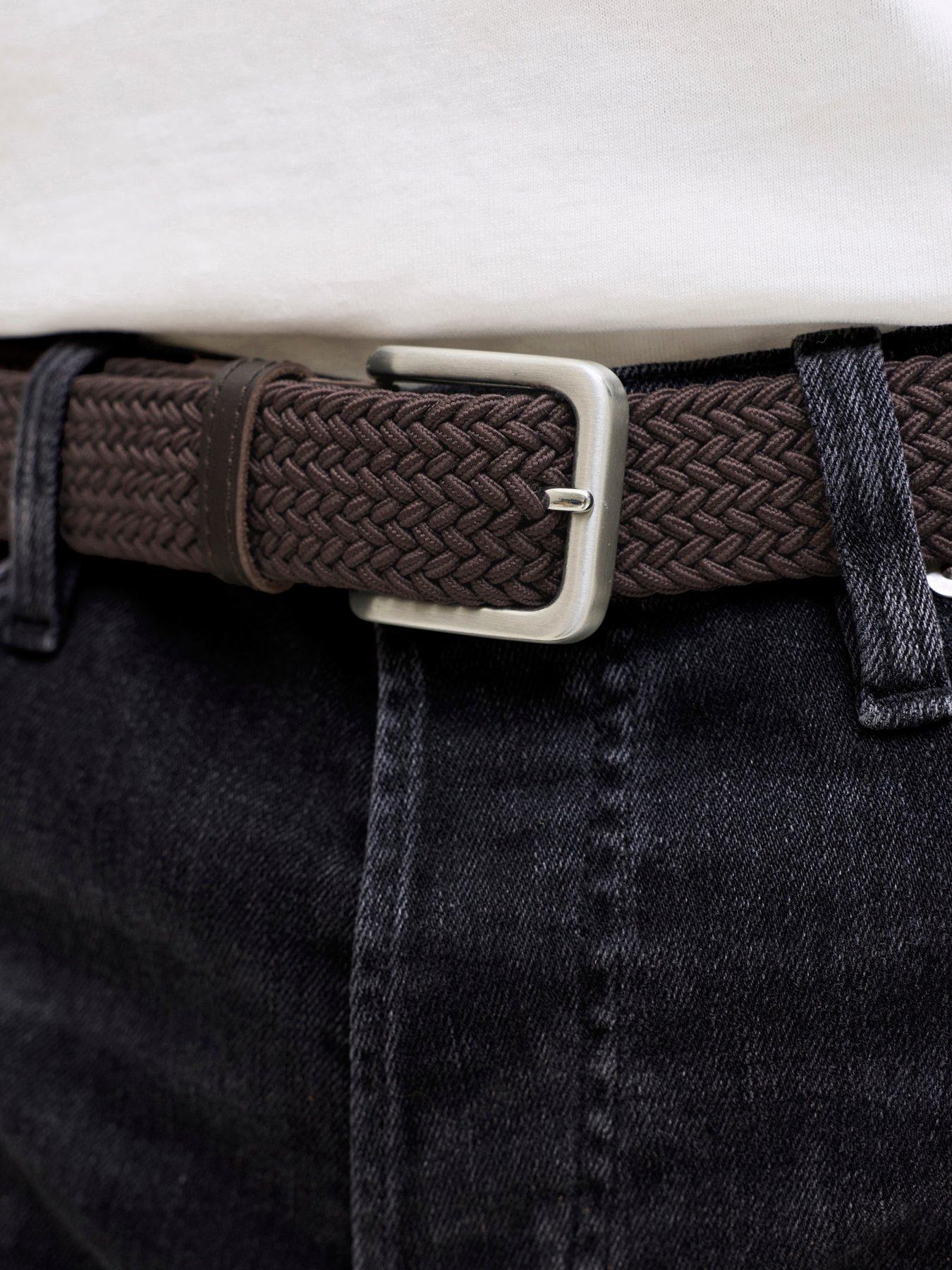 jack-jones-woven-belt-brownoutfit