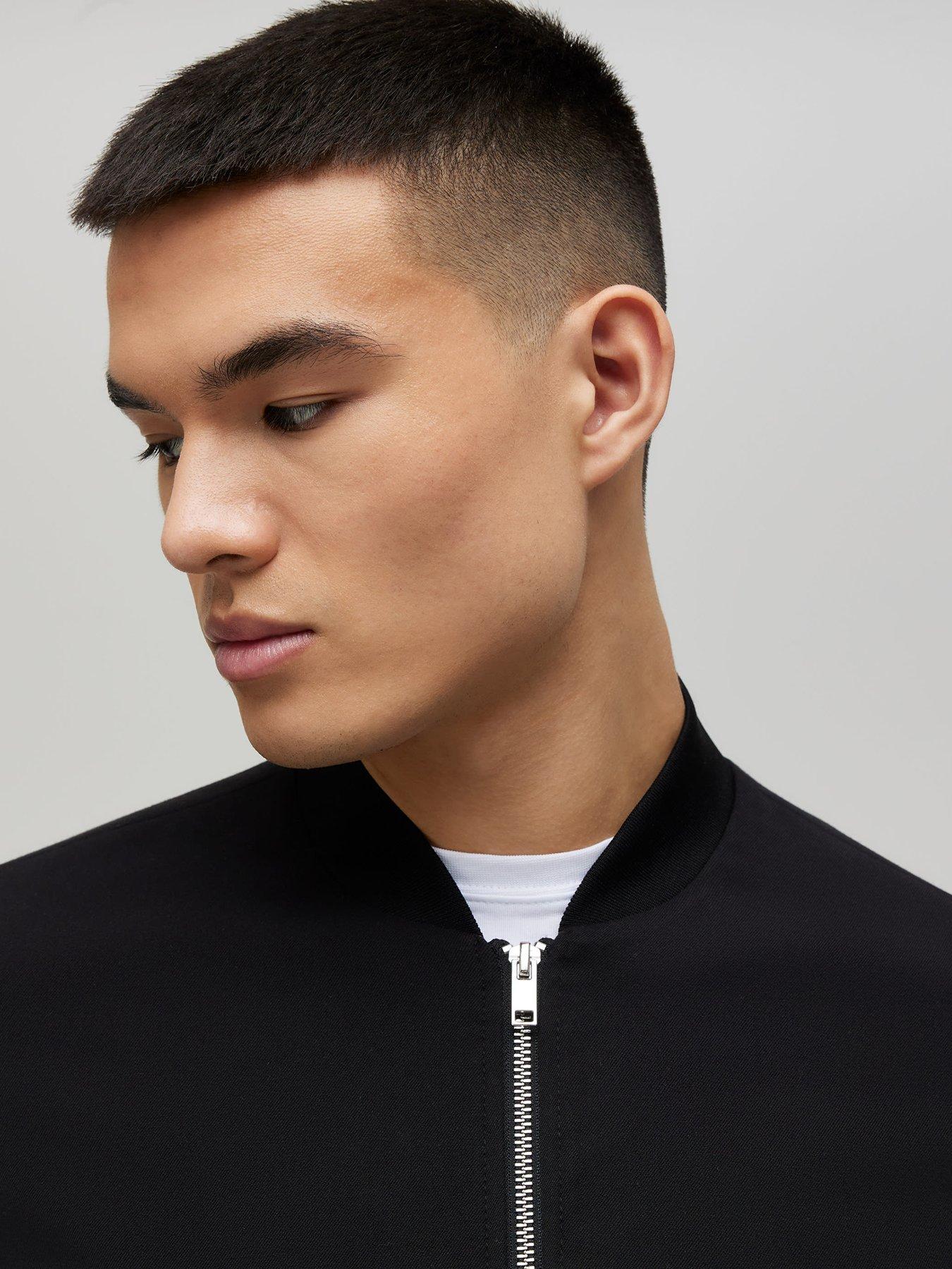 Image 4 of 4 of River Island Smart Laddy Bomber - Black