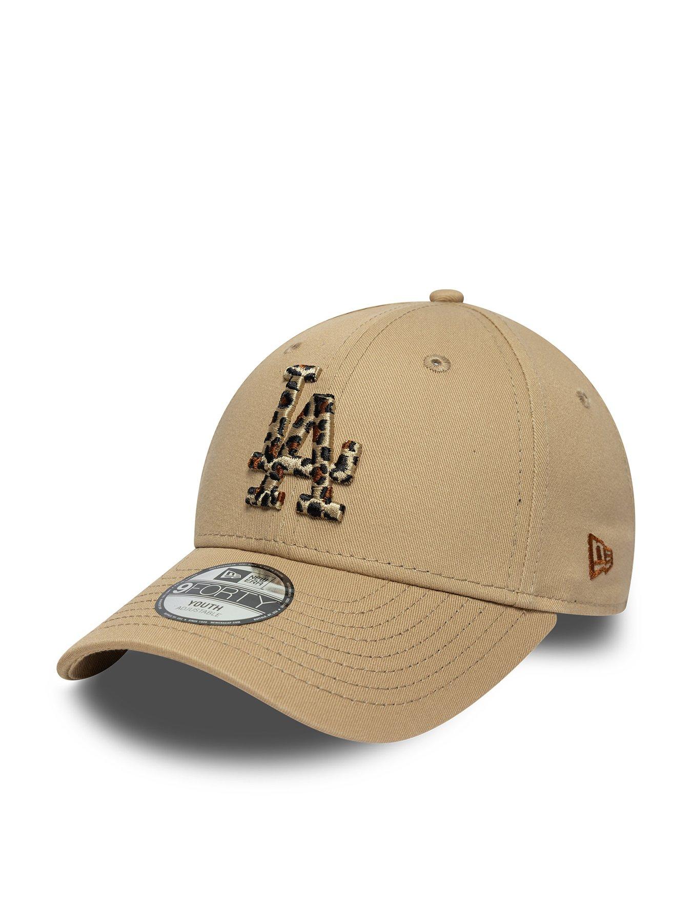 new-era-la-dodgers-mlb-animal-infill-9forty-baseball-cap-beige