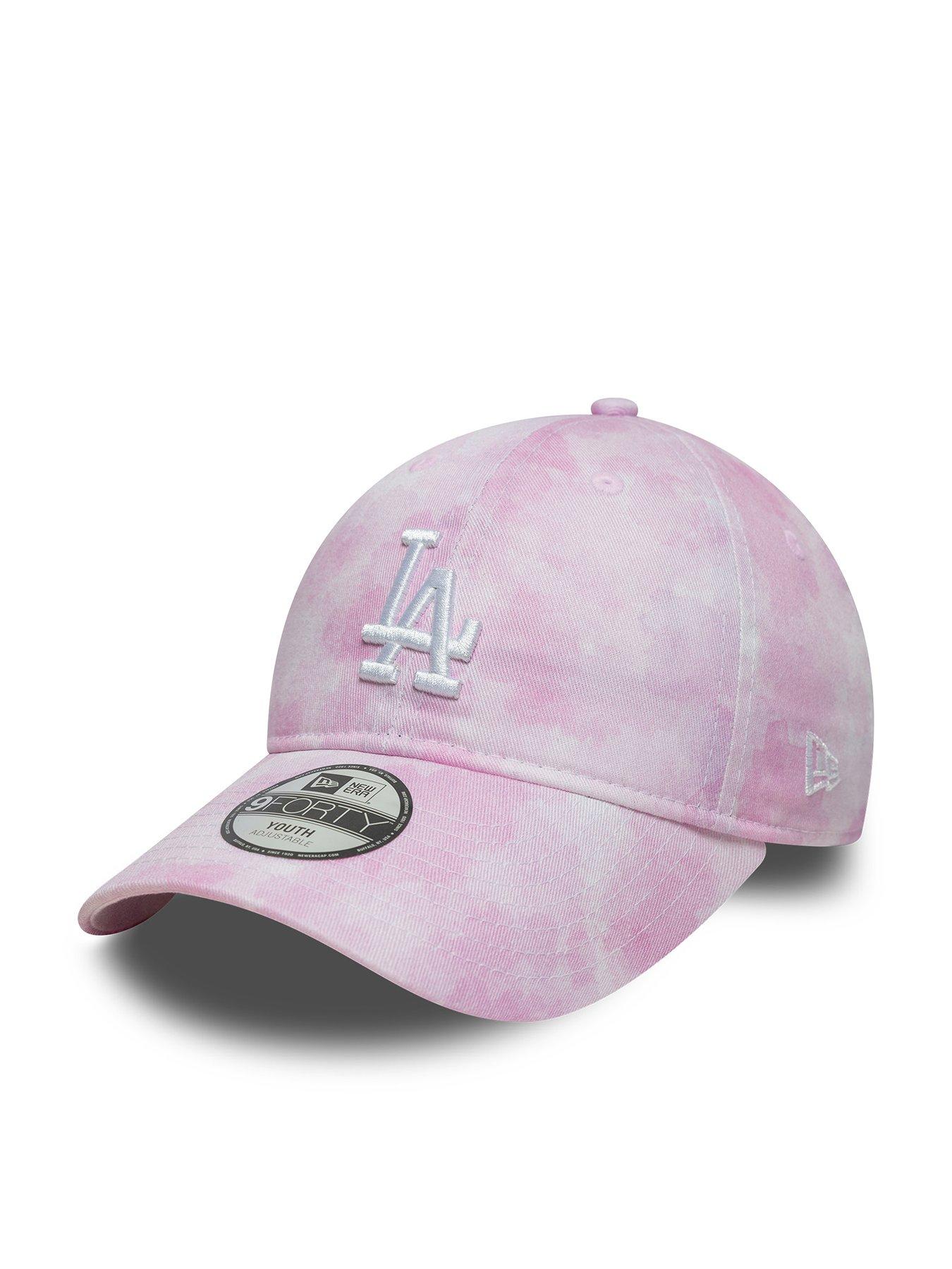 New Era LA Dodgers MLB Tie Dye 9Twenty Baseball Cap - Pink