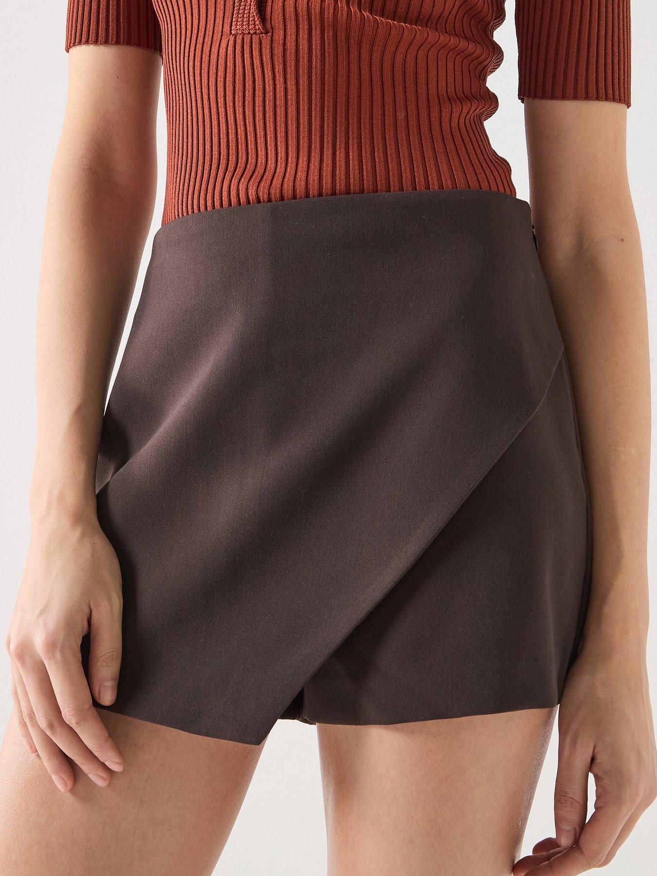 only-yasmine-wrap-skort-browndetail