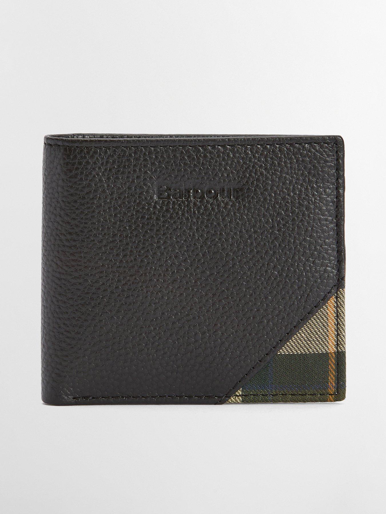 Barbour Tarbert Leather Wallet - Black