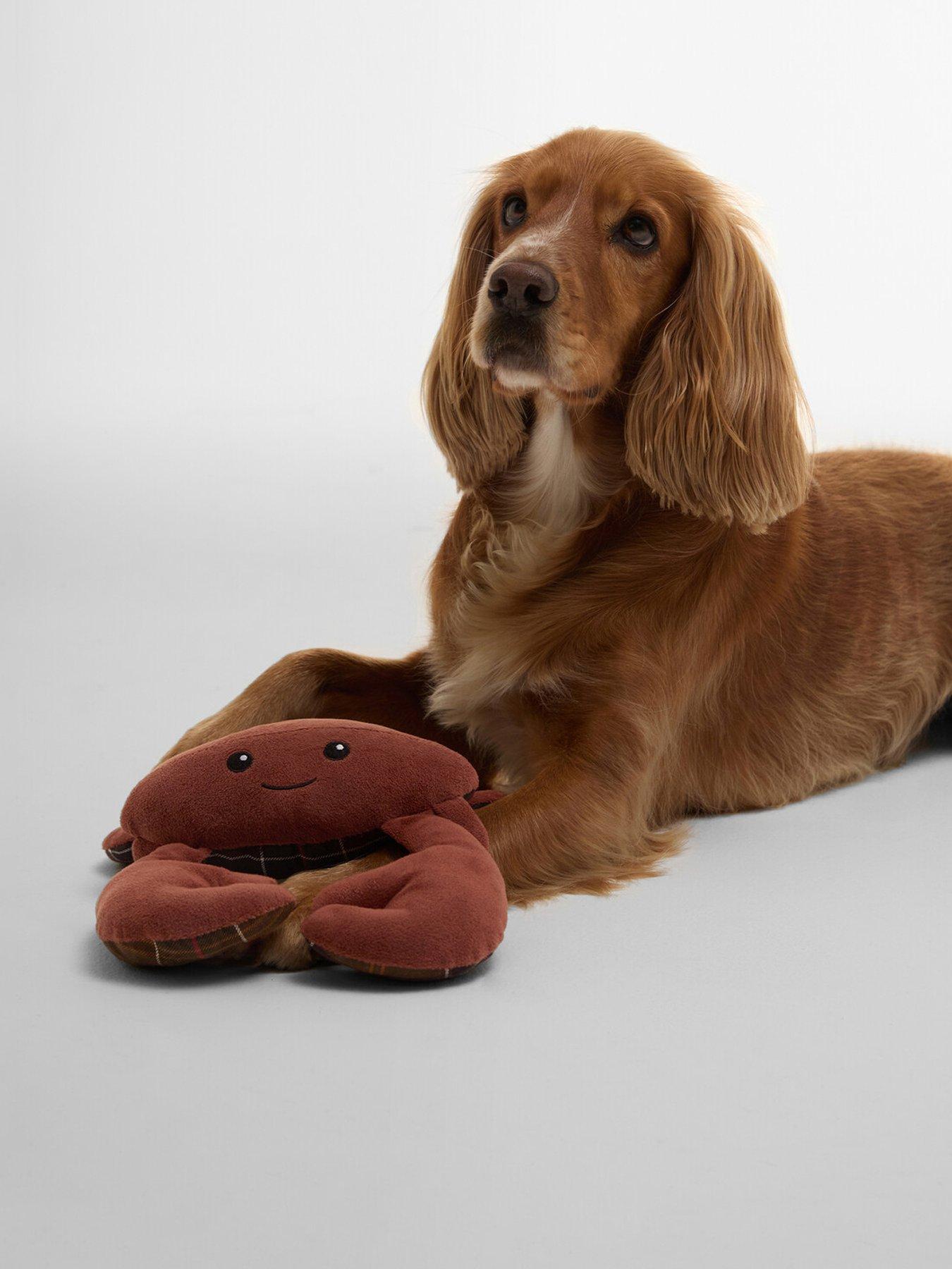 Image 1 of 5 of Barbour Crab Dog Toy - Brown