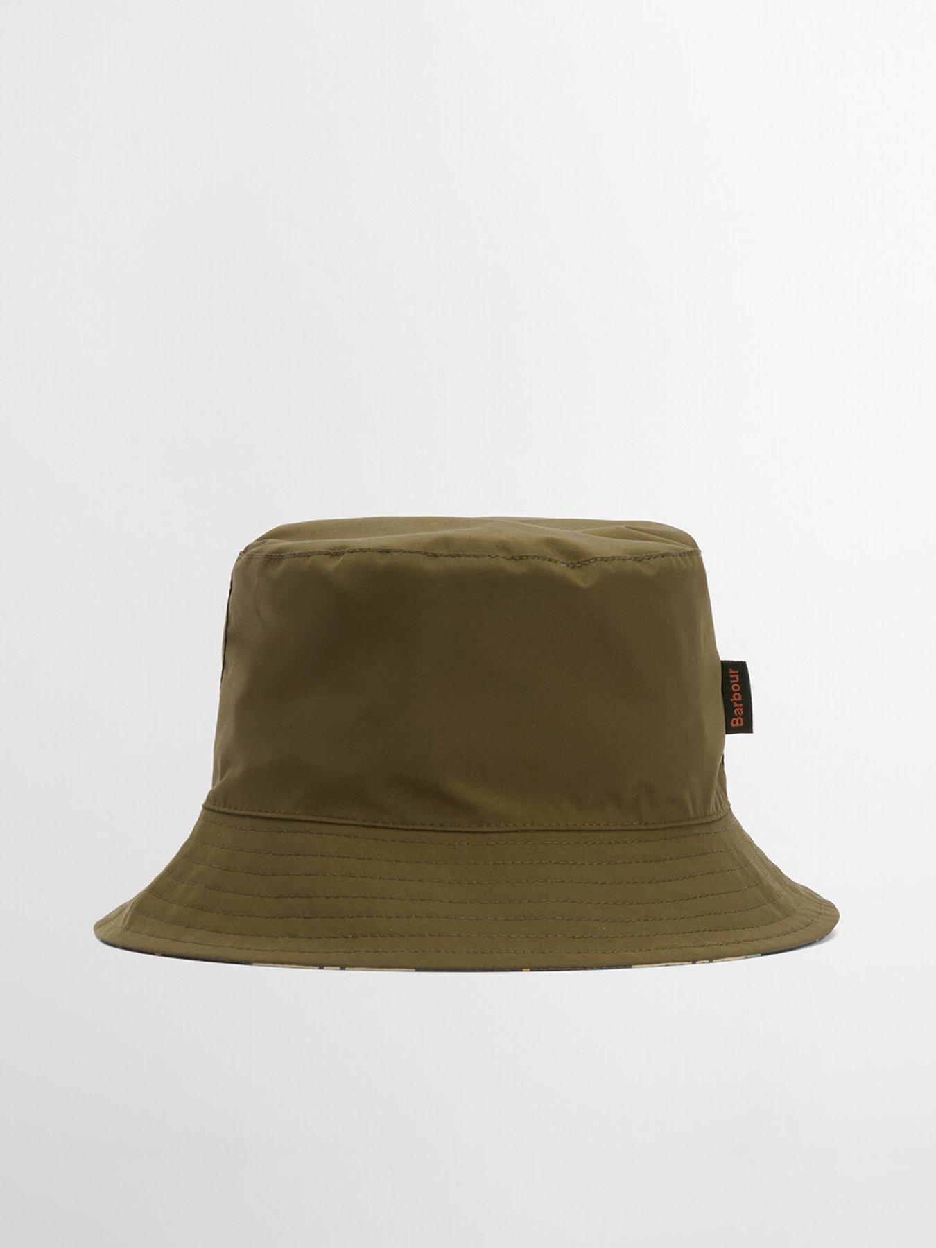 Barbour Barbour Hutton Reversible Bucket Hat - Khaki