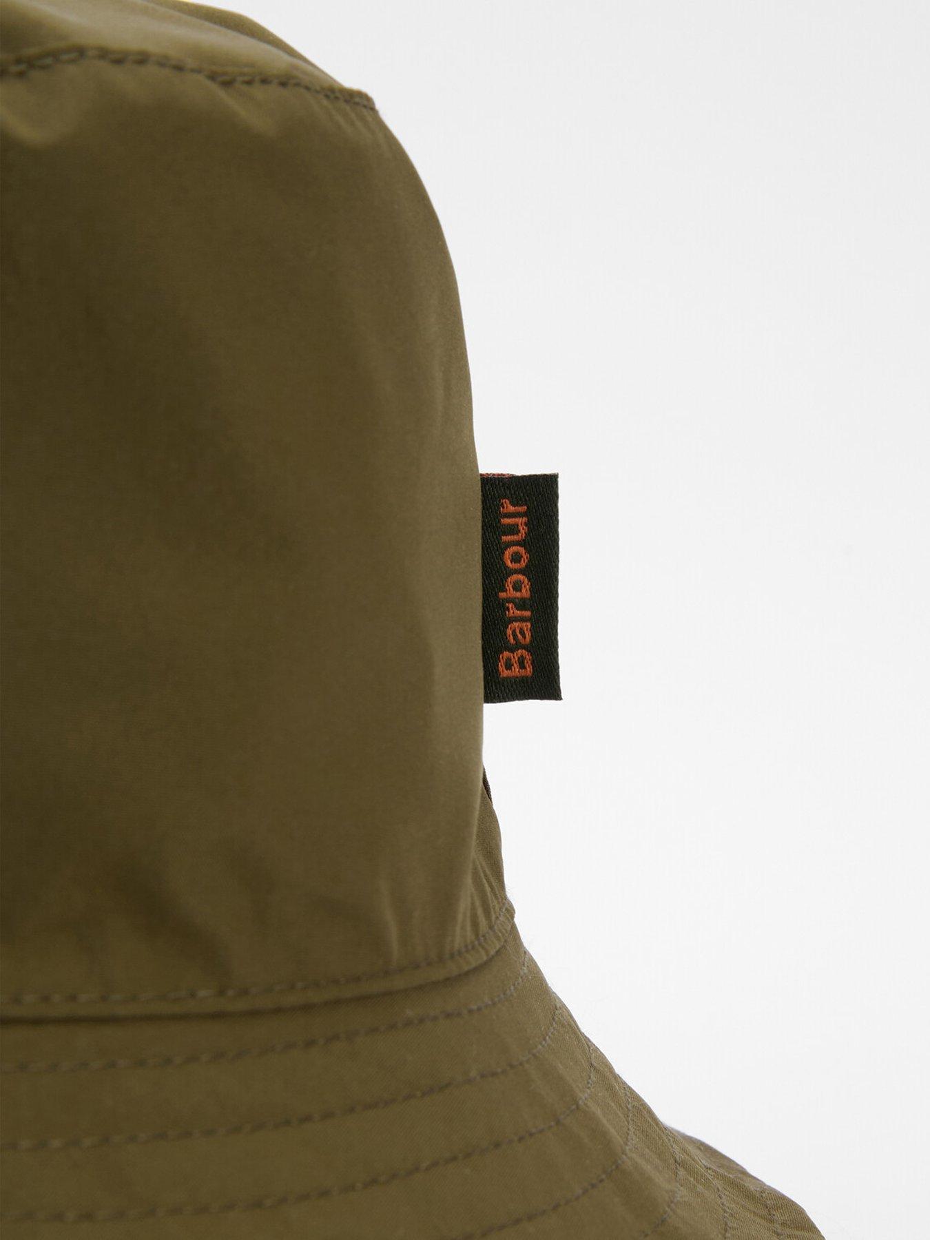 Image 2 of 5 of Barbour Barbour Hutton Reversible Bucket Hat - Khaki
