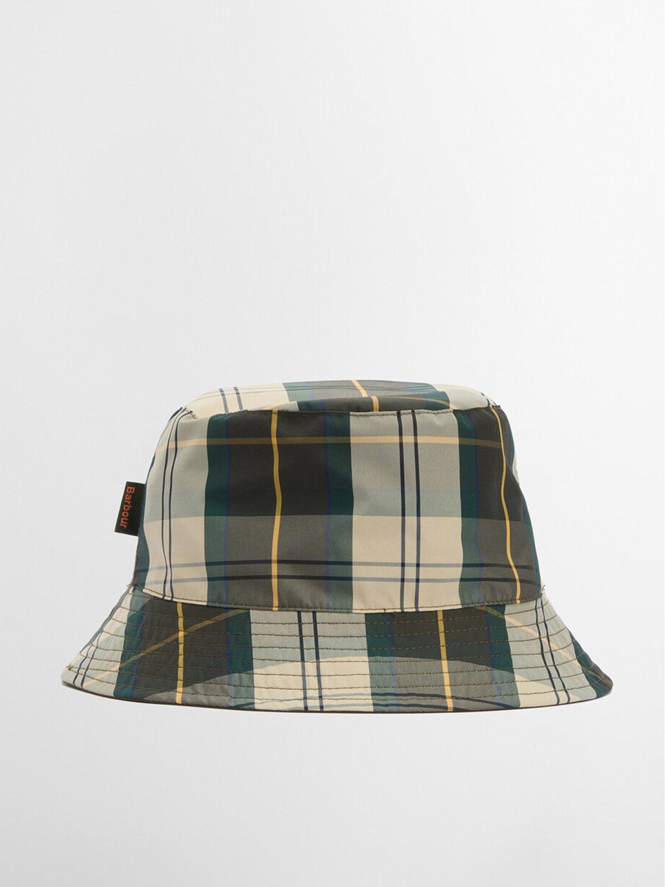 Image 4 of 5 of Barbour Barbour Hutton Reversible Bucket Hat - Khaki