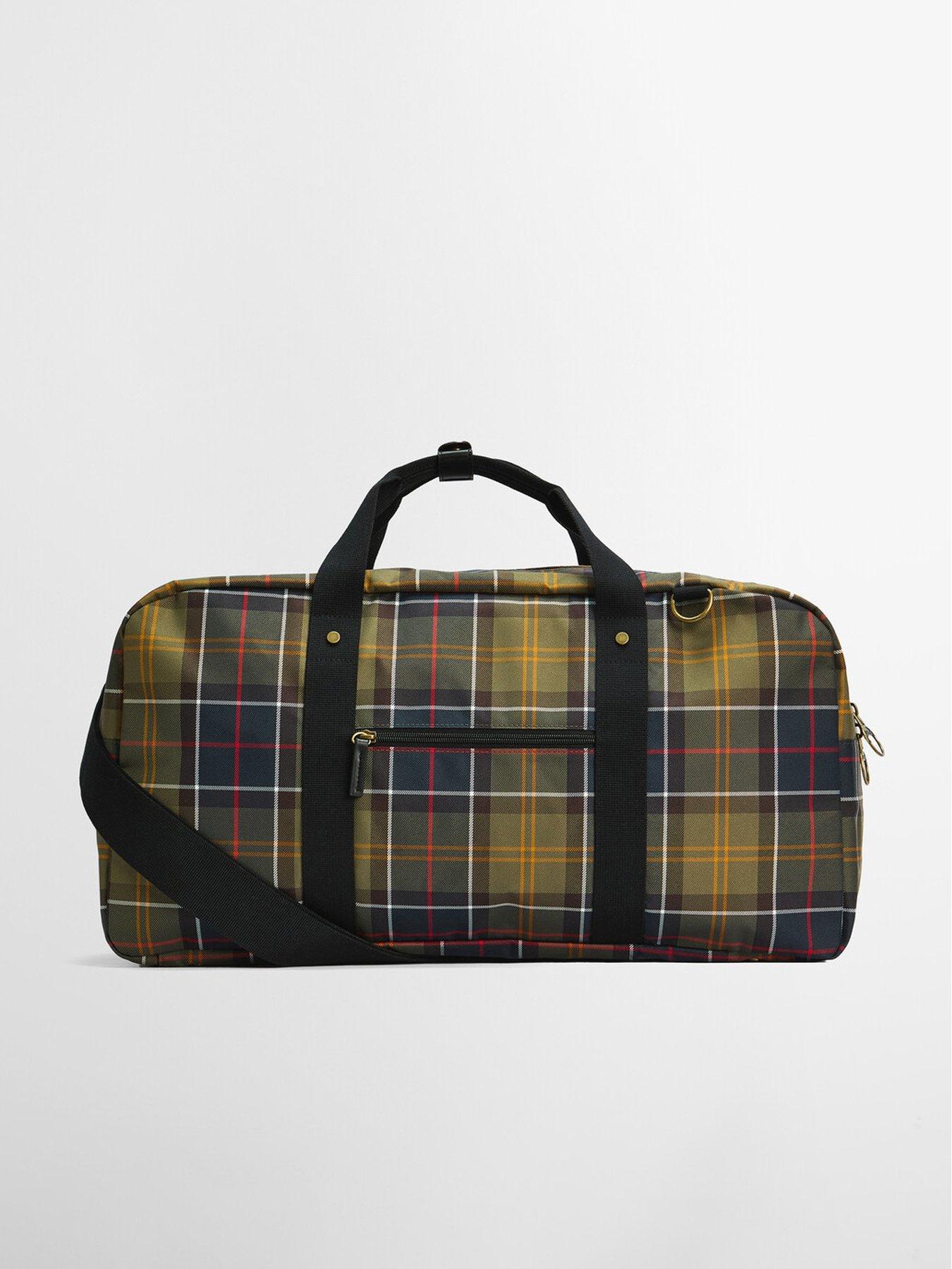 Image 3 of 6 of Barbour Torridon Tartan Holdall Bag - Green