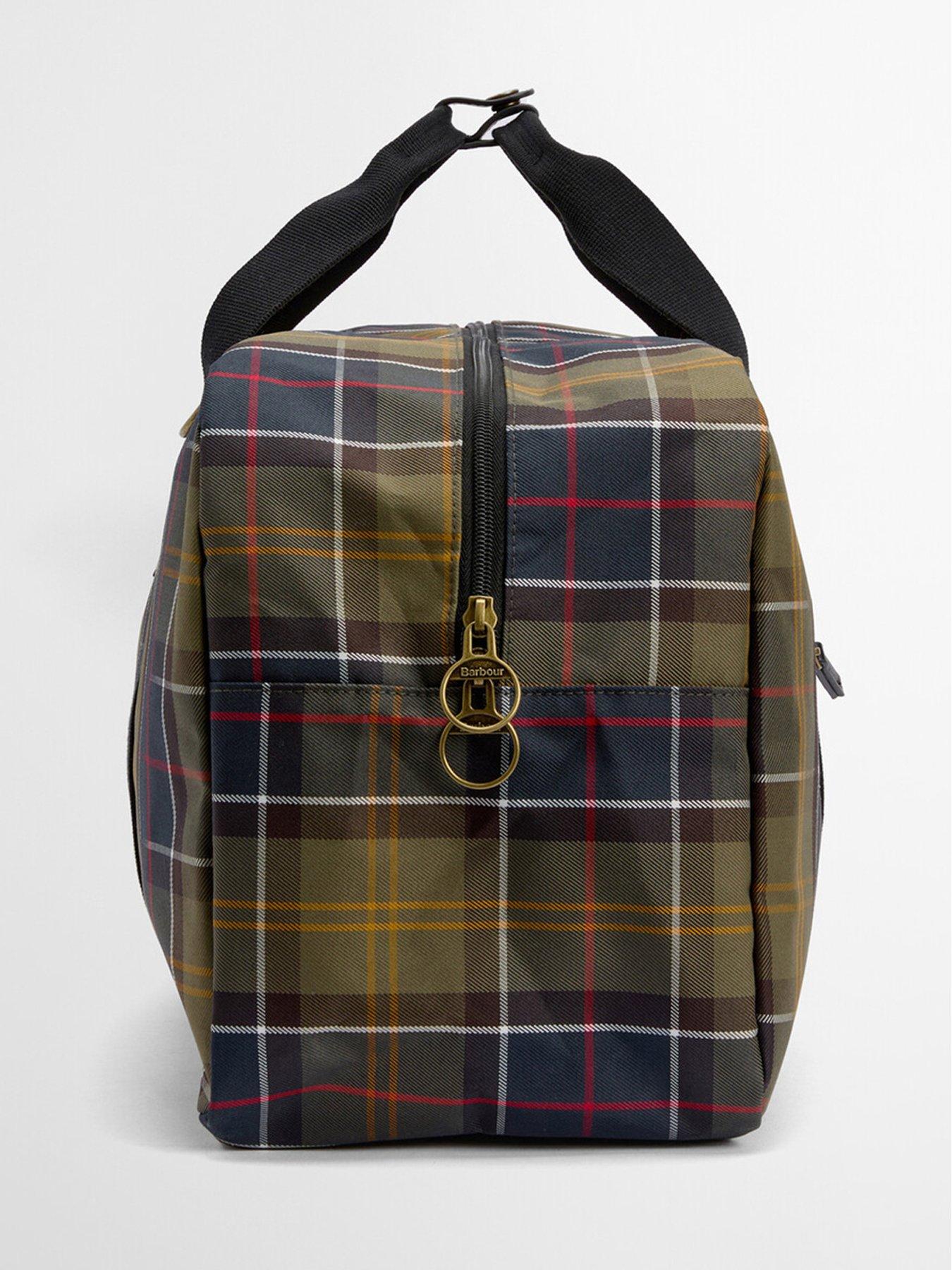 Image 5 of 6 of Barbour Torridon Tartan Holdall Bag - Green