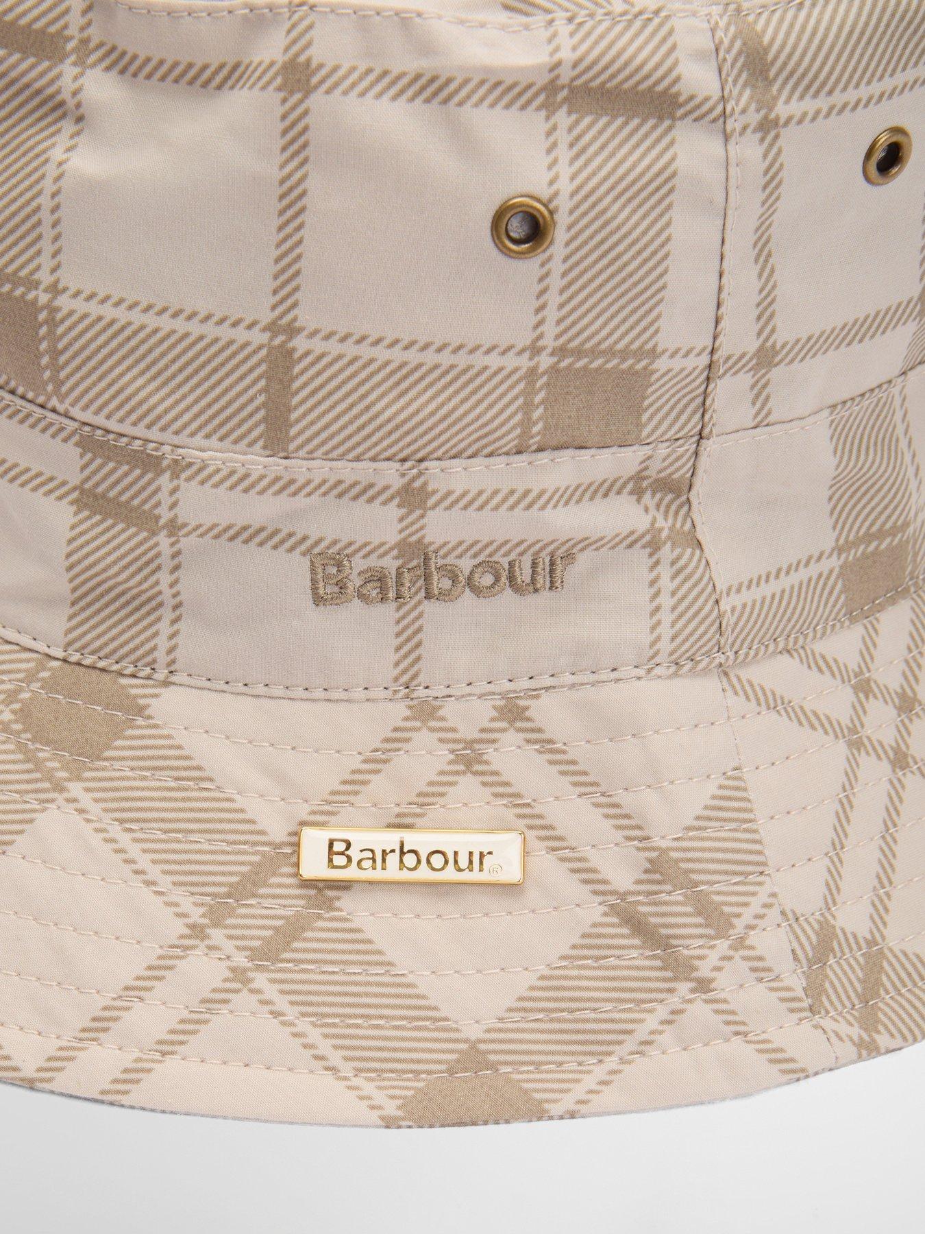 barbour-transport-bucket-hat-mist-printed-tartanback